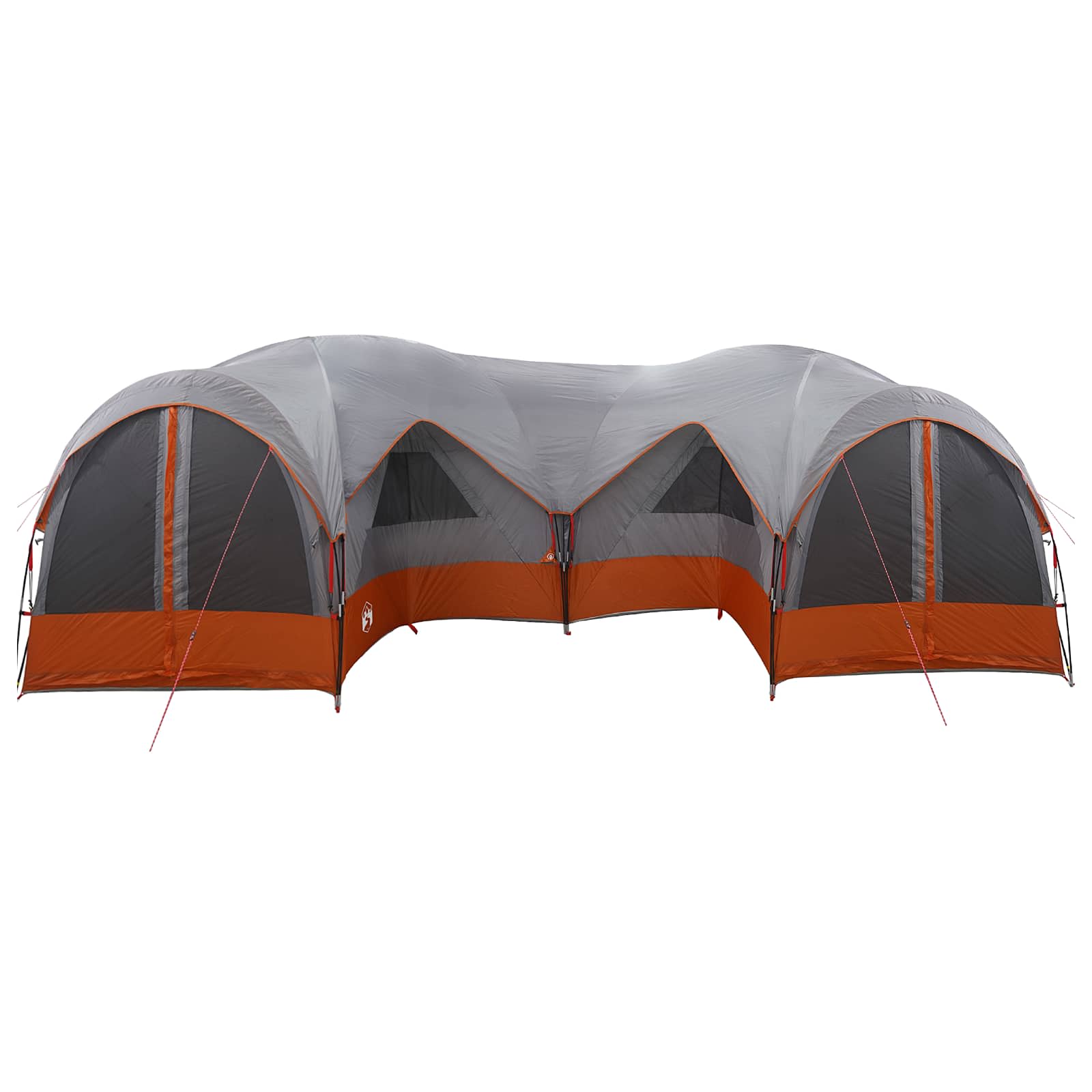 Tenda familiare con telo da pioggia resistente all'acqua