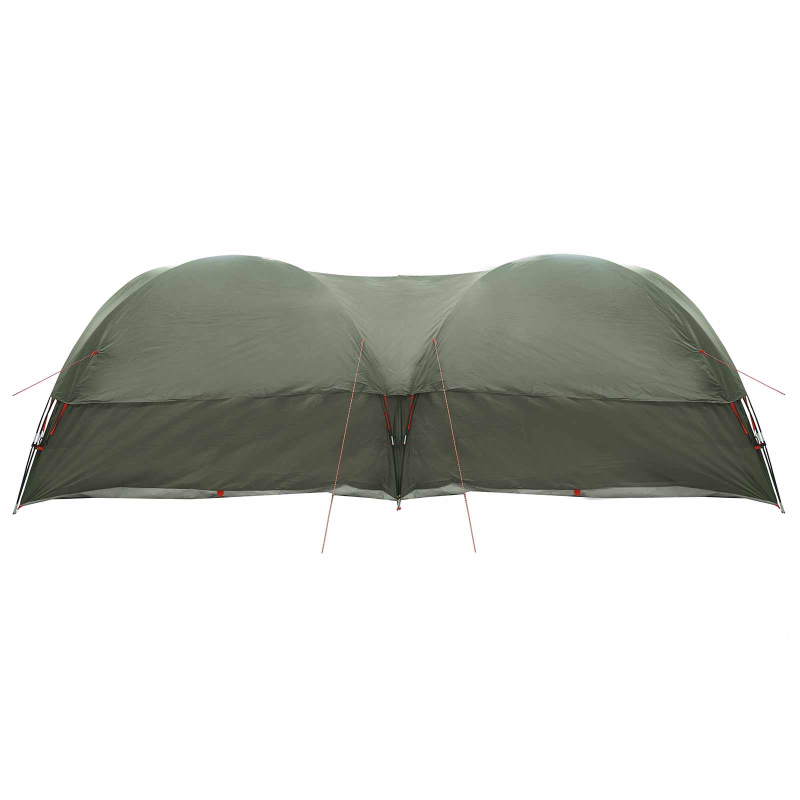 Tenda familiare con telo da pioggia resistente all'acqua