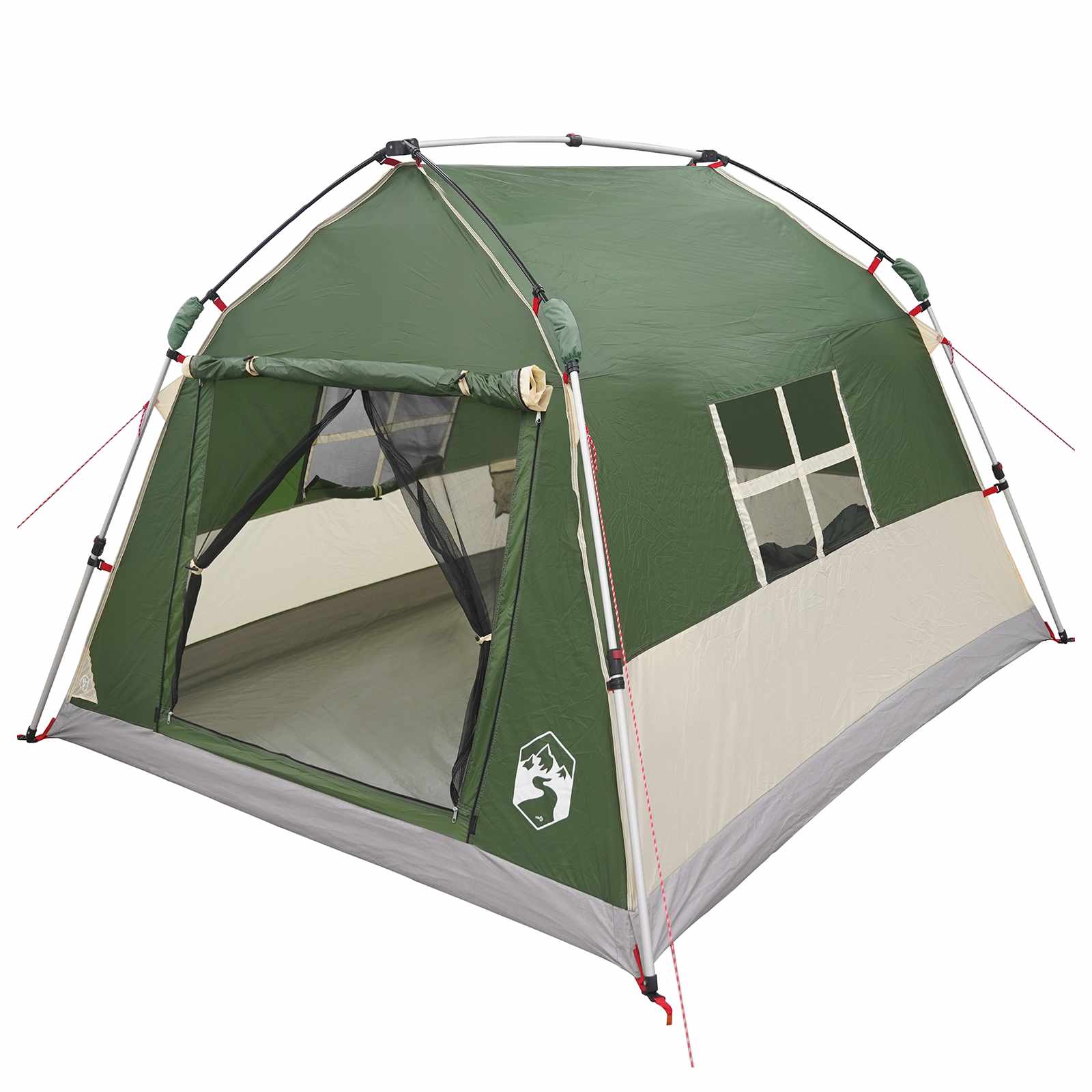 Tenda istantanea resistente all'acqua 2 persona Verde