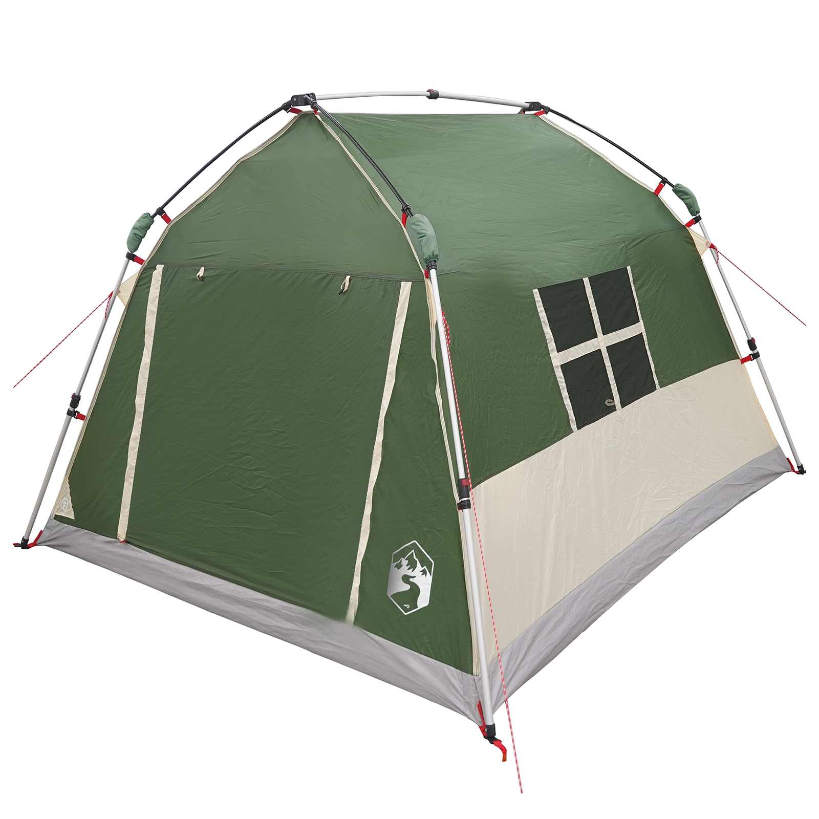 Tenda istantanea resistente all'acqua 2 persona Verde