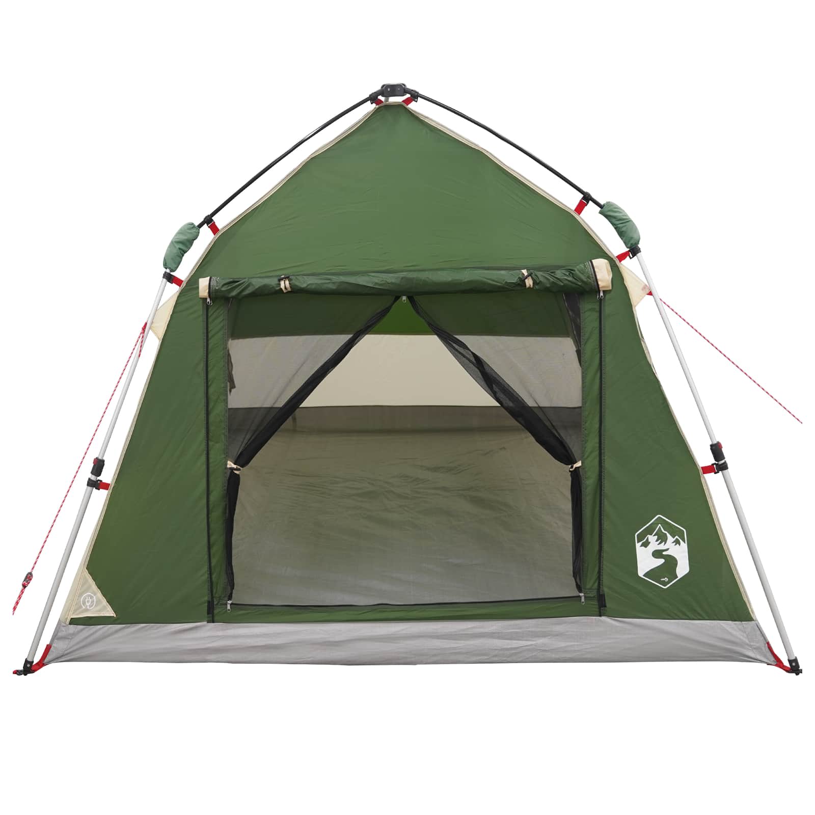 Tenda istantanea resistente all'acqua 2 persona Verde