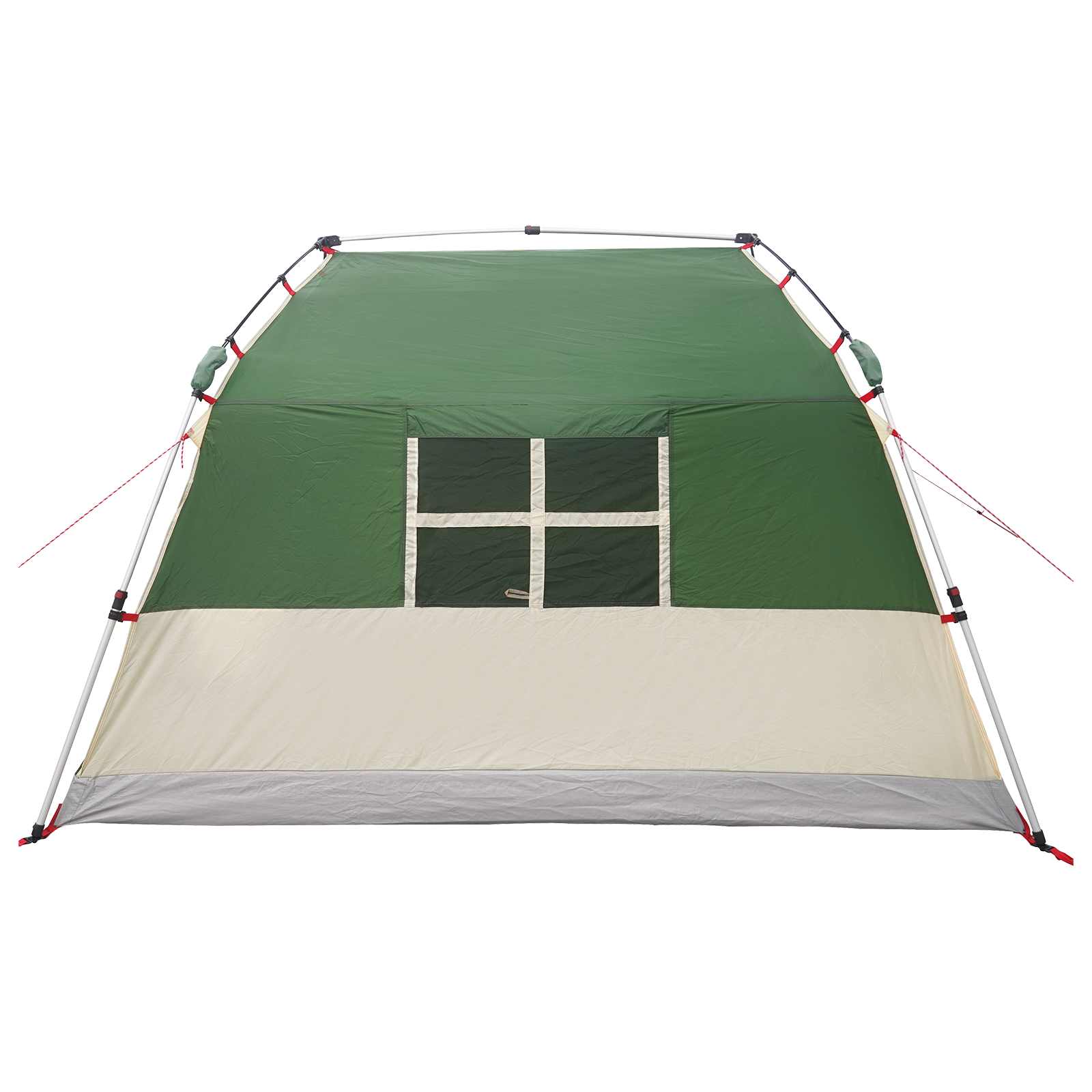 Tenda istantanea resistente all'acqua 3 persona Verde
