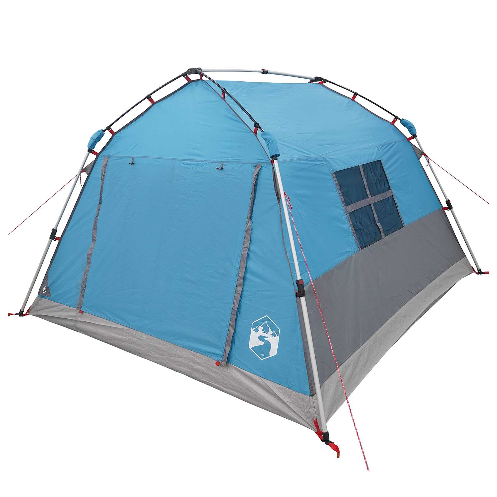 Tenda istantanea resistente all'acqua 3 persona Blu