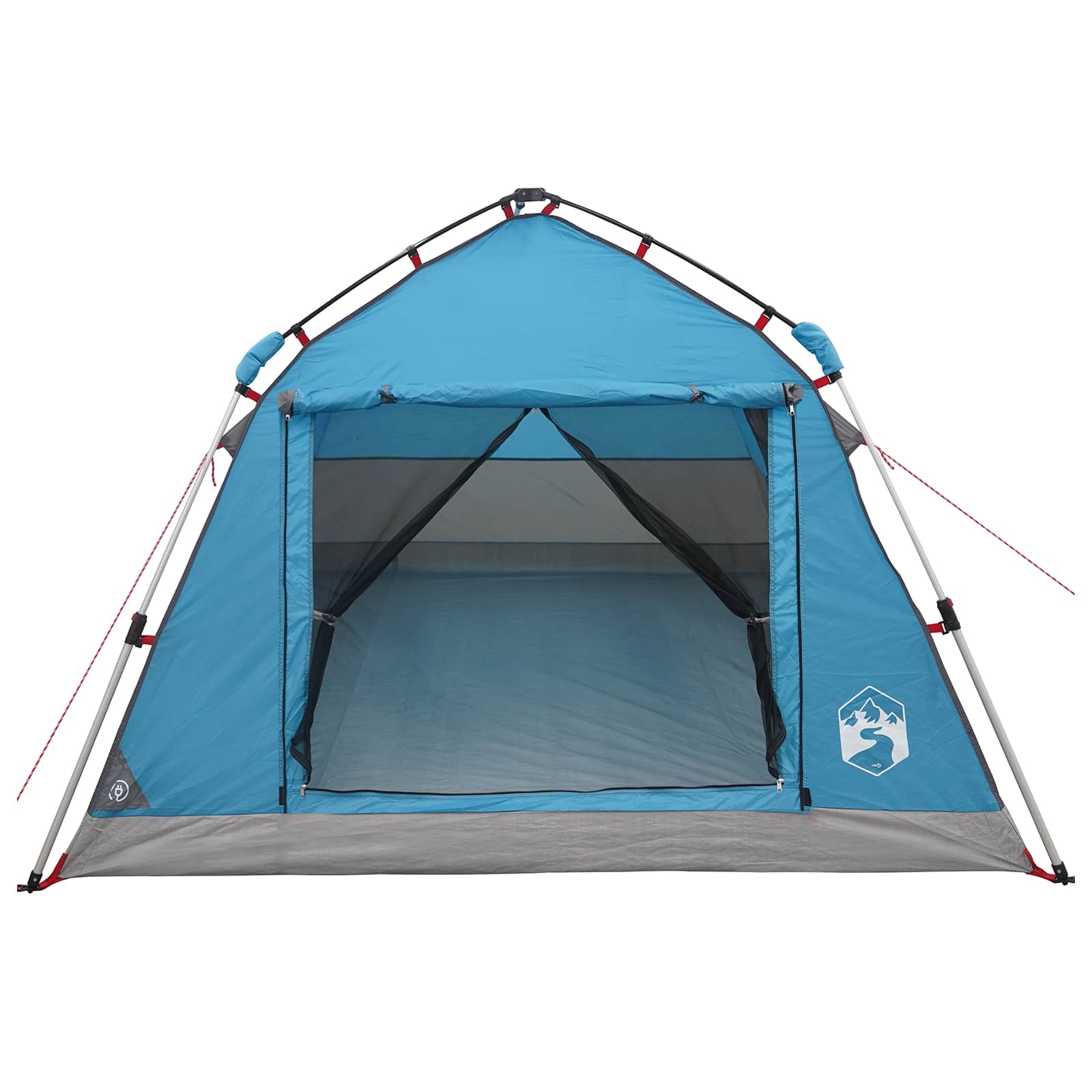 Tenda istantanea resistente all'acqua 3 persona Blu
