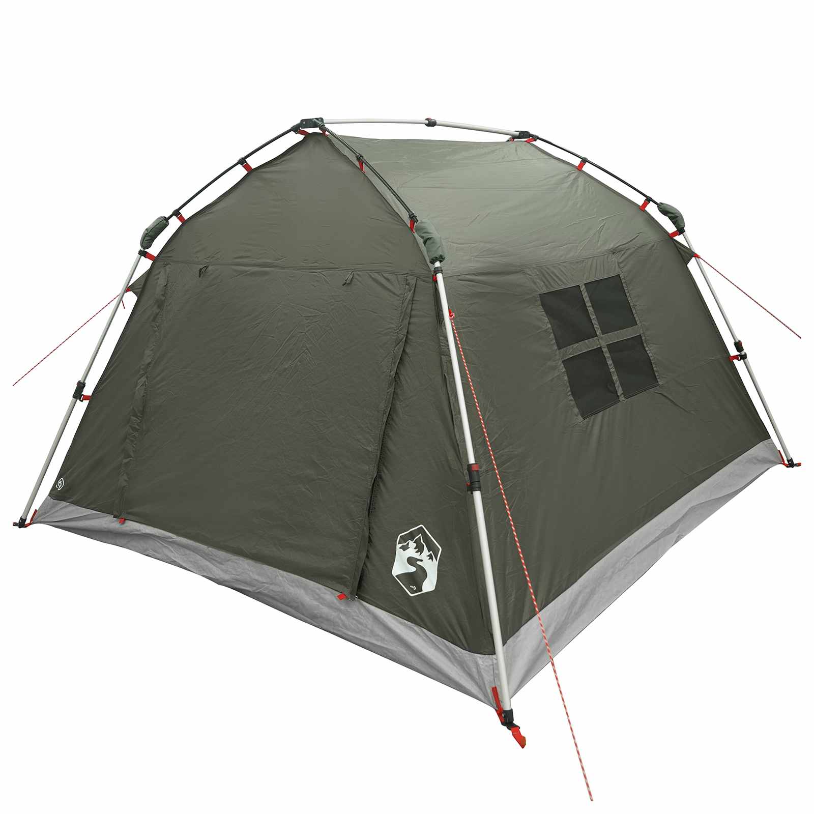 Tenda istantanea resistente all'acqua 3 persona Verde militare