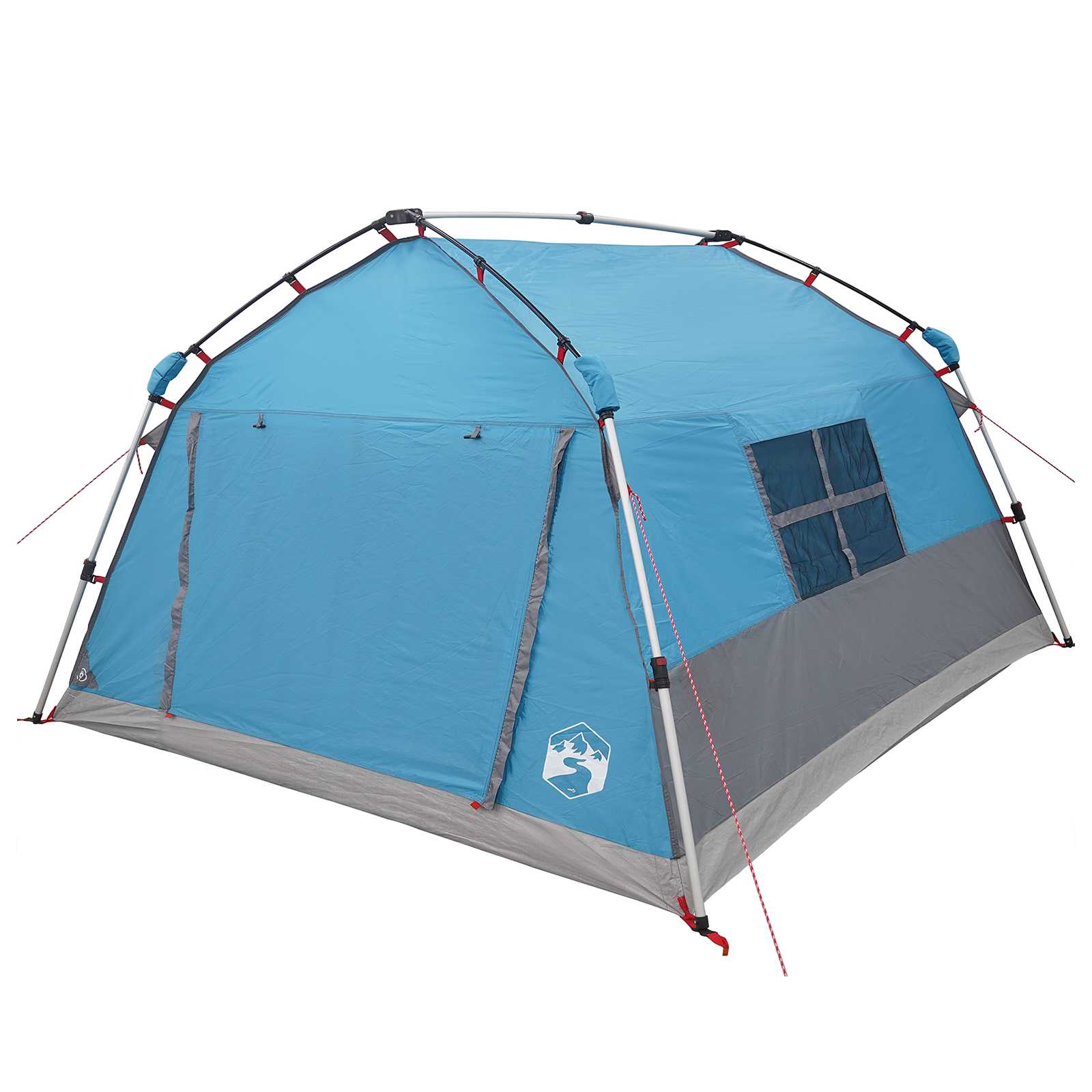 Tenda istantanea resistente all'acqua 4 persona Blu