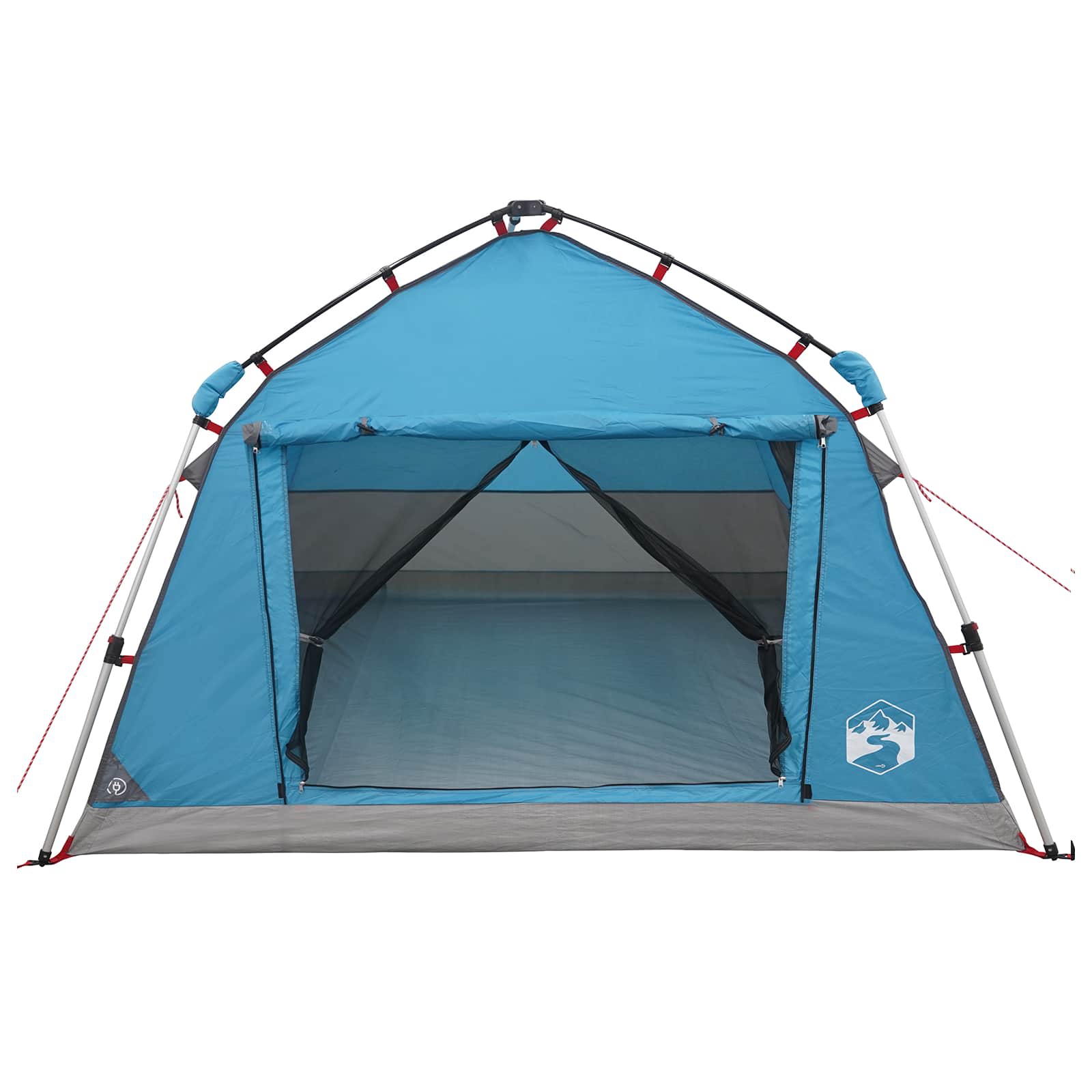 Tenda istantanea resistente all'acqua 4 persona Blu