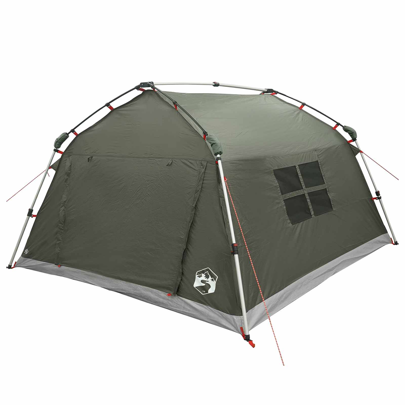Tenda istantanea resistente all'acqua 4 persona Verde militare