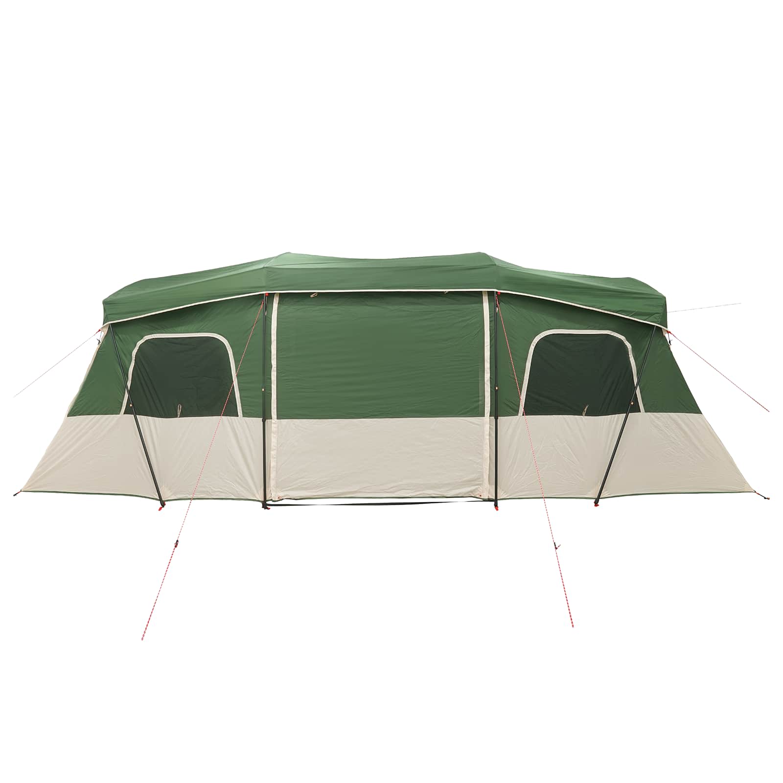 Tenda Istantanea con Copertura Impermeabile 3 persona Verde