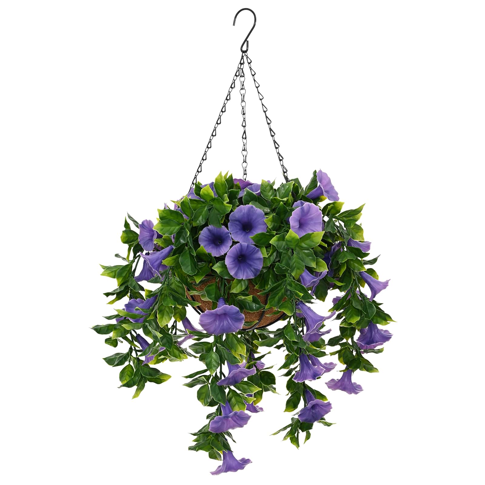 Fiori Artificiali Viola 66 x 75 x 70 cm PE e Acciaio