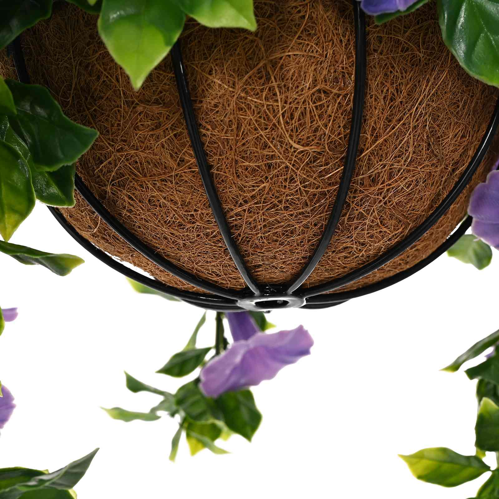 Fiori Artificiali Viola 66 x 75 x 70 cm PE e Acciaio