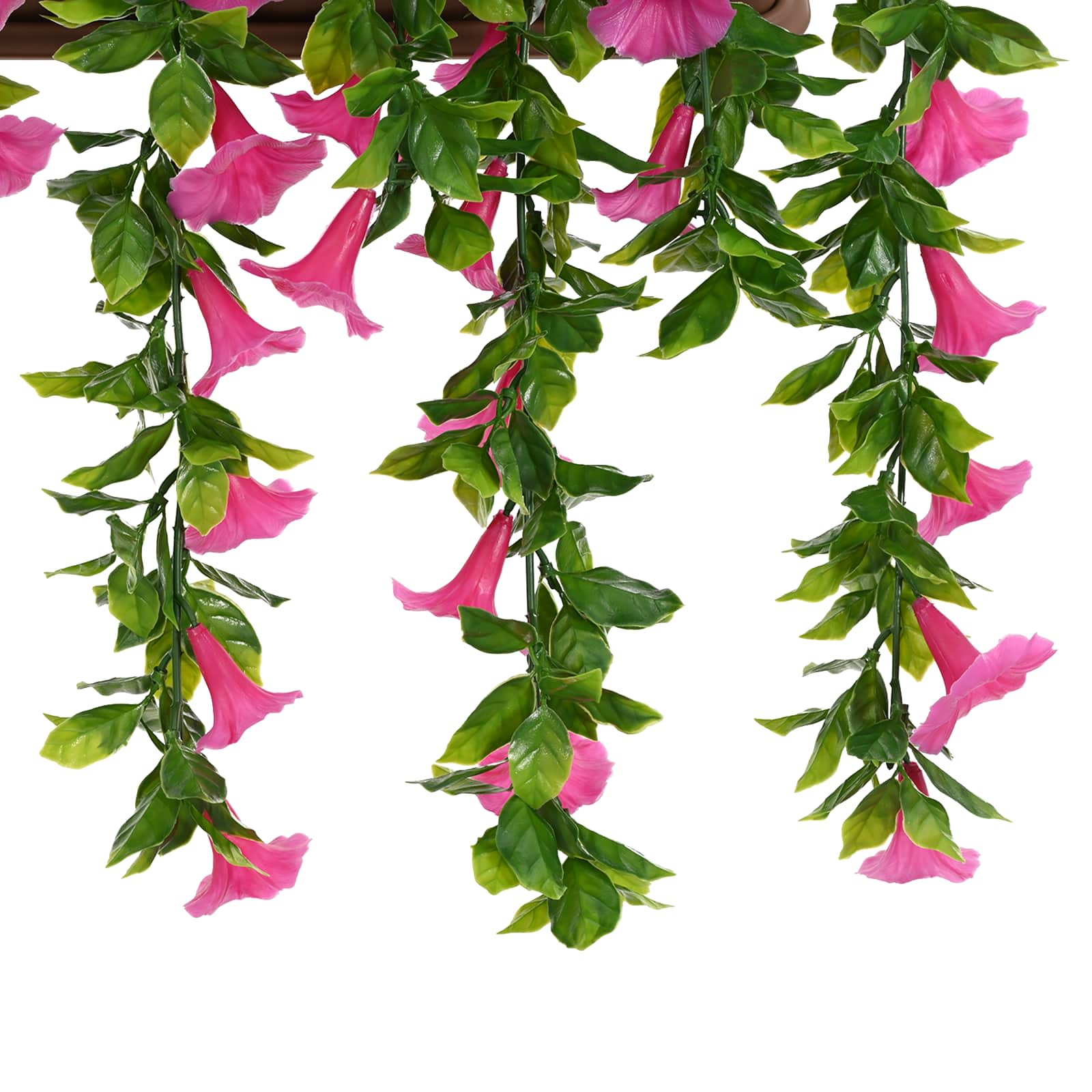 Fiori Artificiali Rosso Porpora 55 x 20 x 55 cm PE e Acciaio