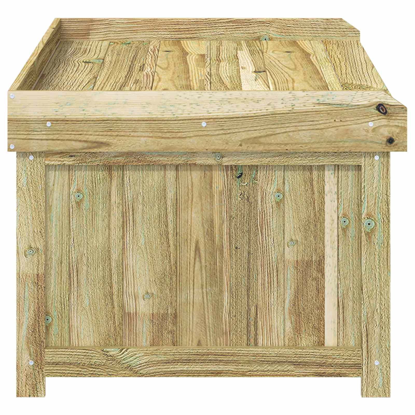 Cassa per cuscini da esterno Legno di Pino Impregnato