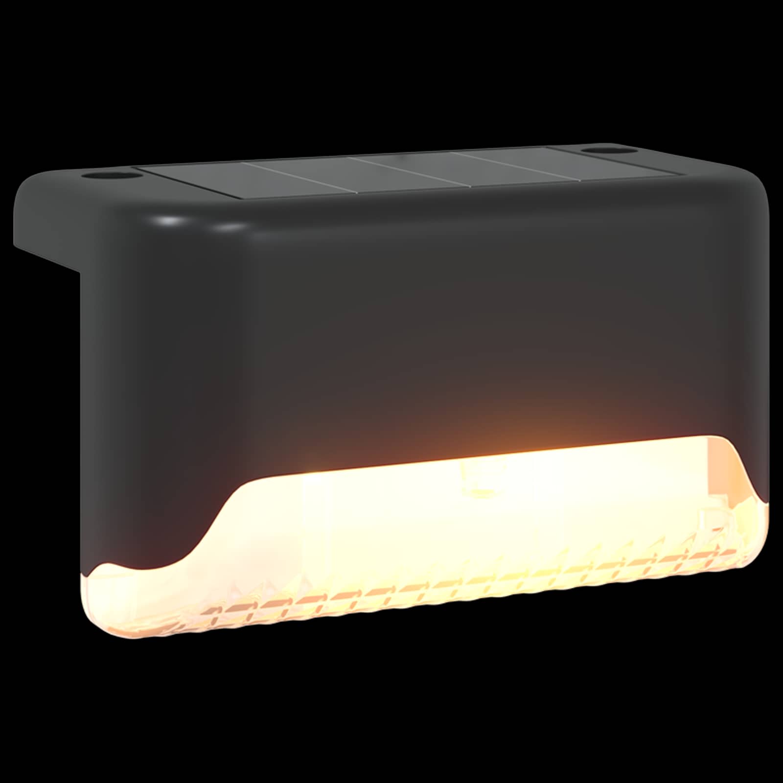 Luci solari da esterno con picchetto 4 pz Bianco caldo 4,5 cm