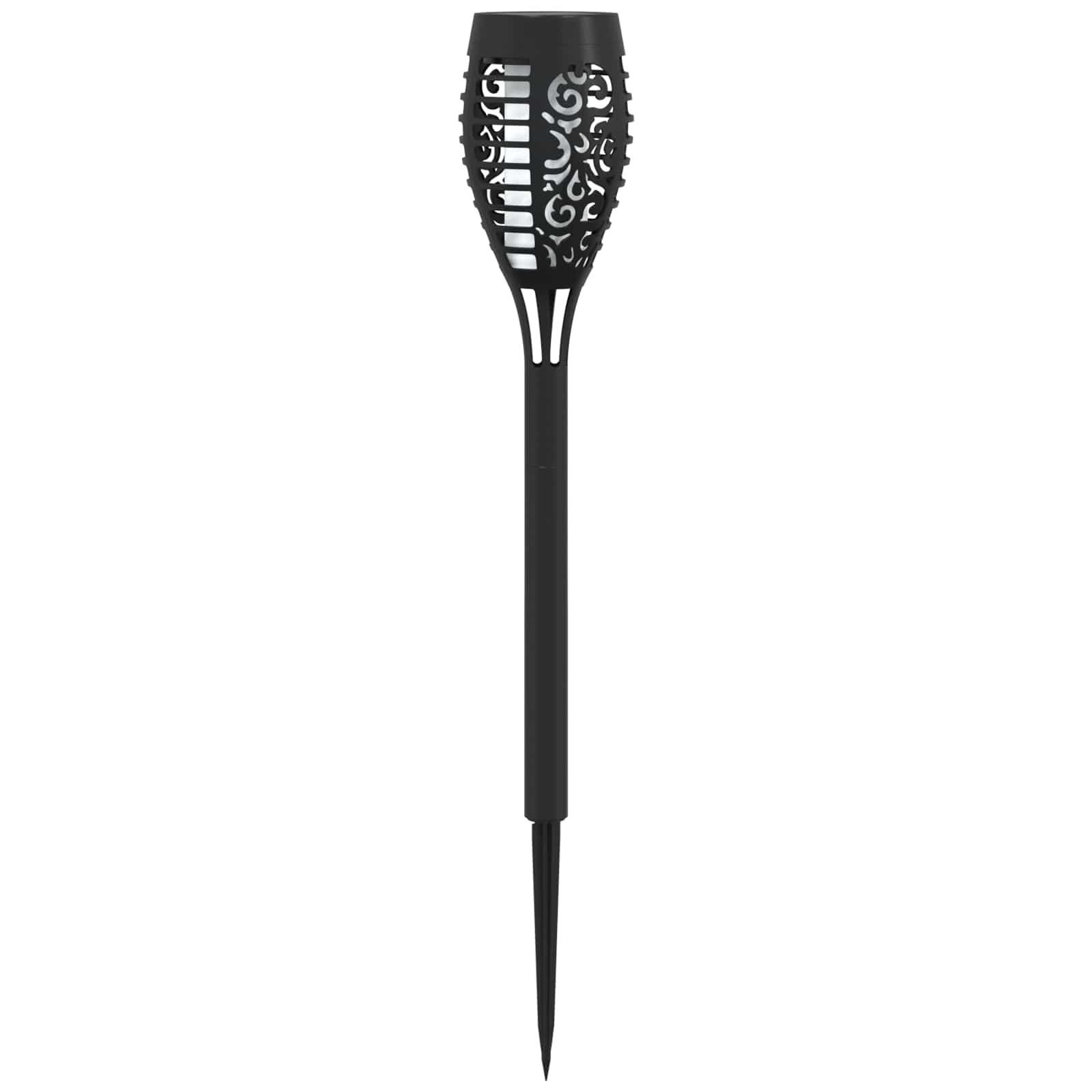 Luci solari da esterno con picchetto 6 pz Bianco caldo 47,5 cm