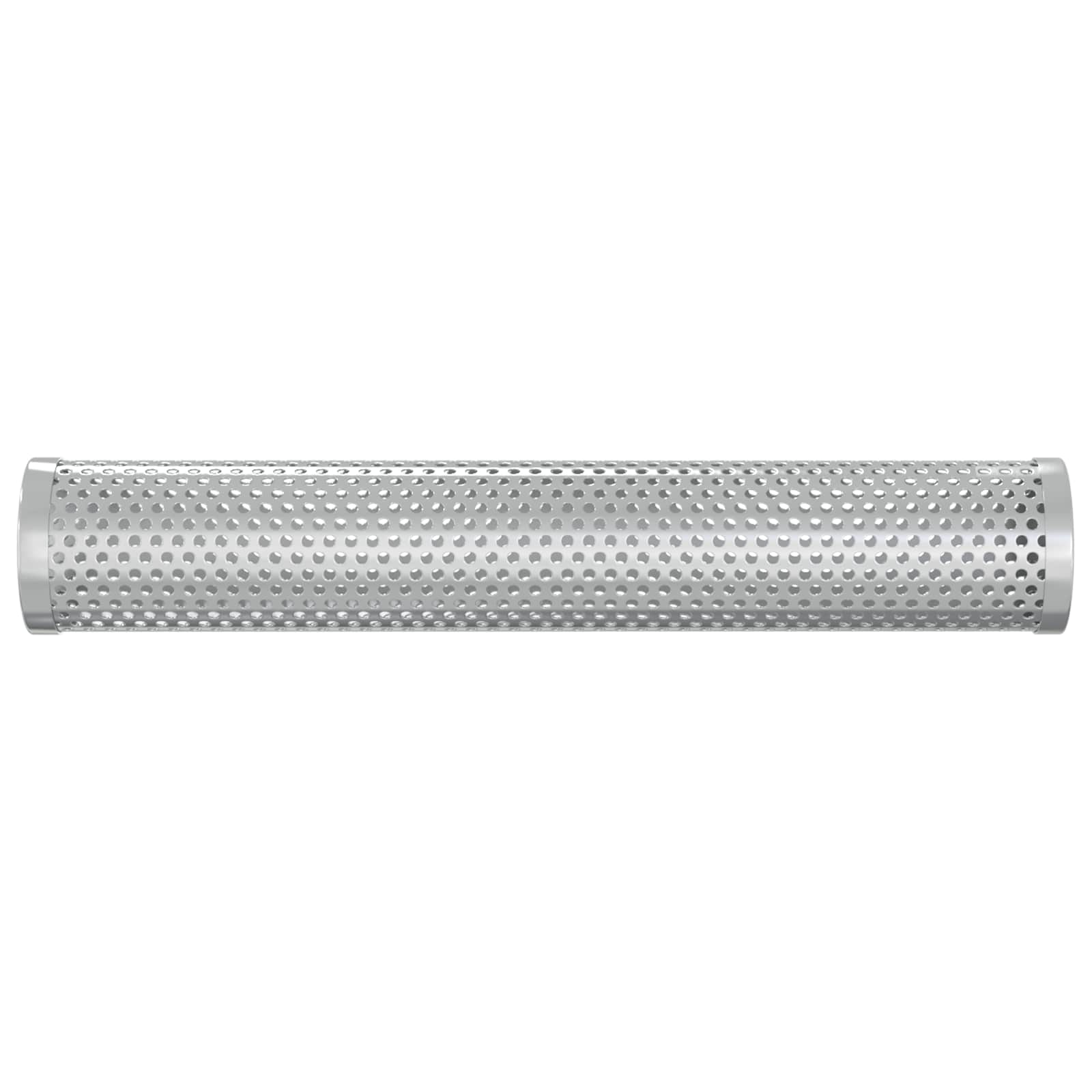 Tubo affumicatore 2 pz Ø 5 x 30 cm Acciaio Inox 304 Argento