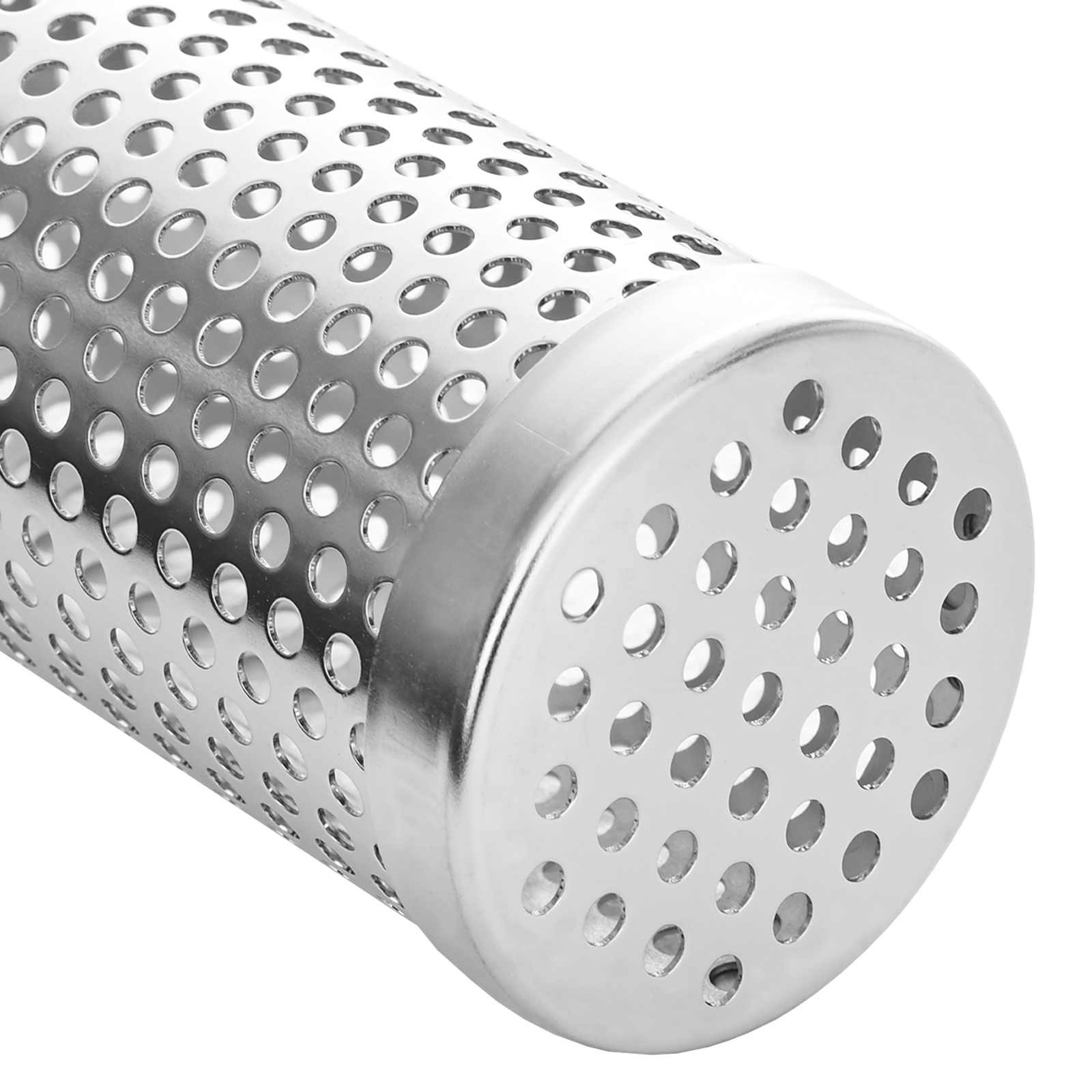 Tubo affumicatore 2 pz Ø 5 x 30 cm Acciaio Inox 304 Argento