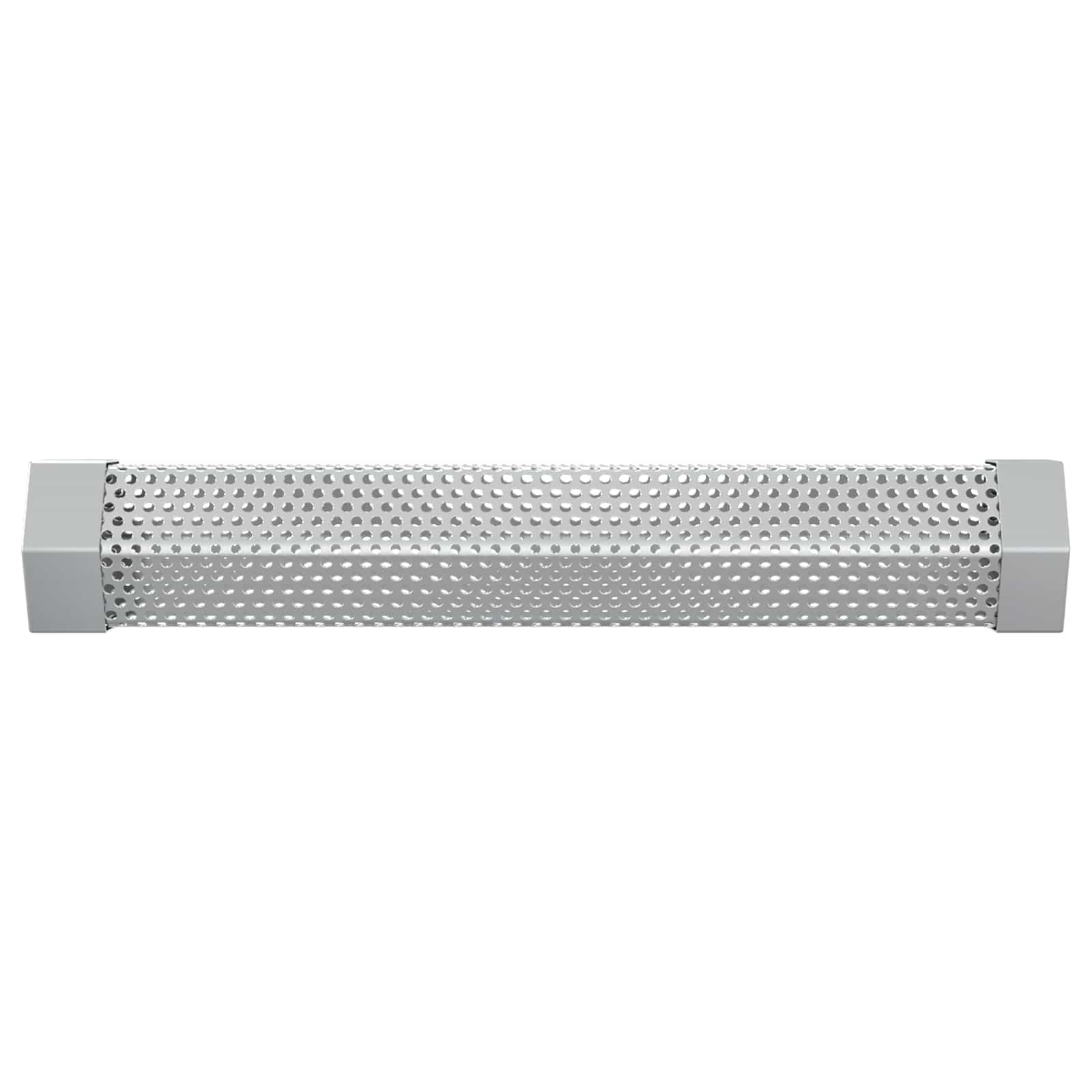 Tubo affumicatore 2 pz 5 x 5 x 30 cm Acciaio Inox 304 Argento