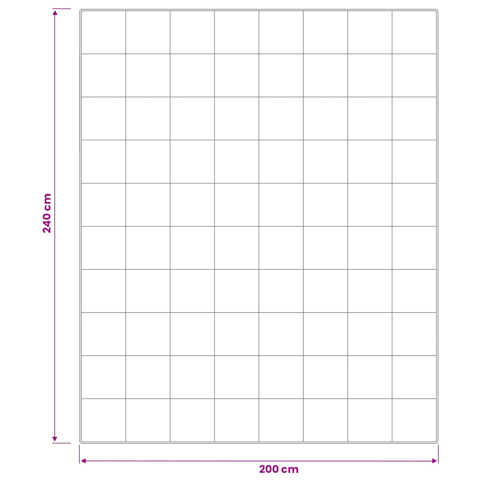 Piumone TRIER 200x240 cm 4 stagioni 350 GSM Bianco