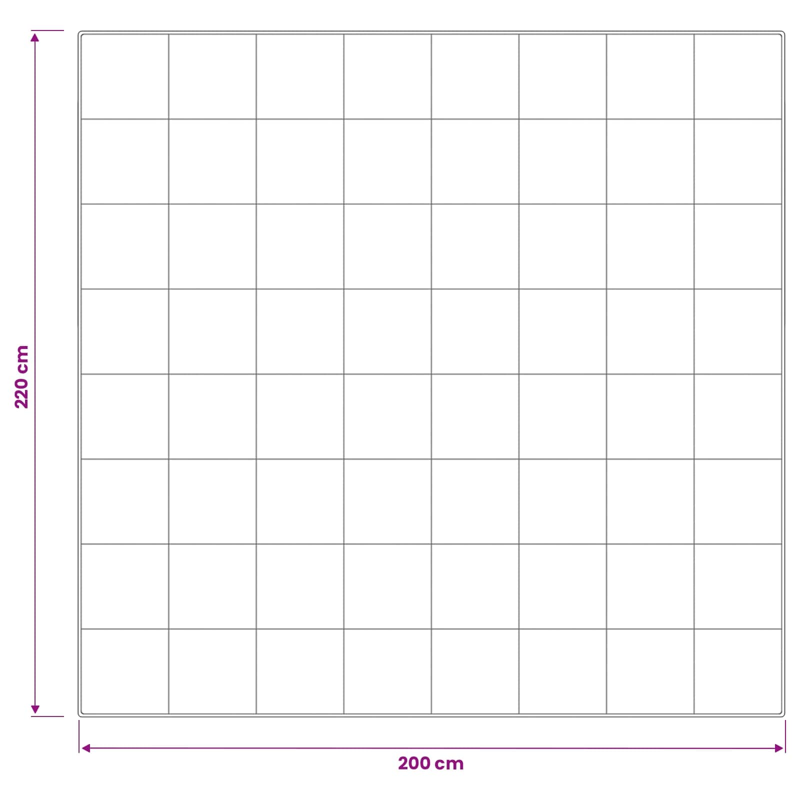 Piumone 200x220 cm 4 stagioni 300 GSM Lana Australiana Bianco