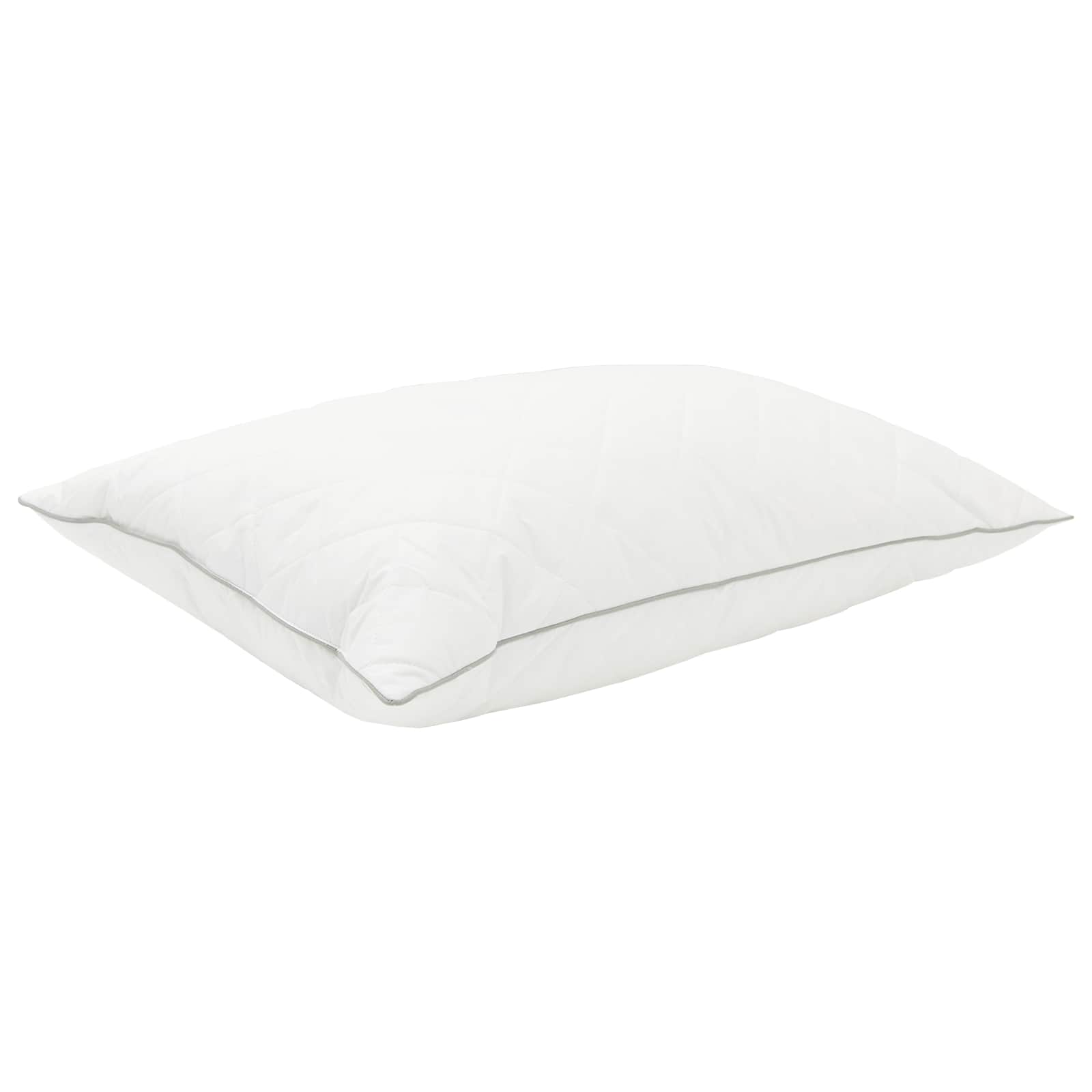 Cuscino FULDA 40 x 80 cm 100% piuma d’oca e piumino Bianco