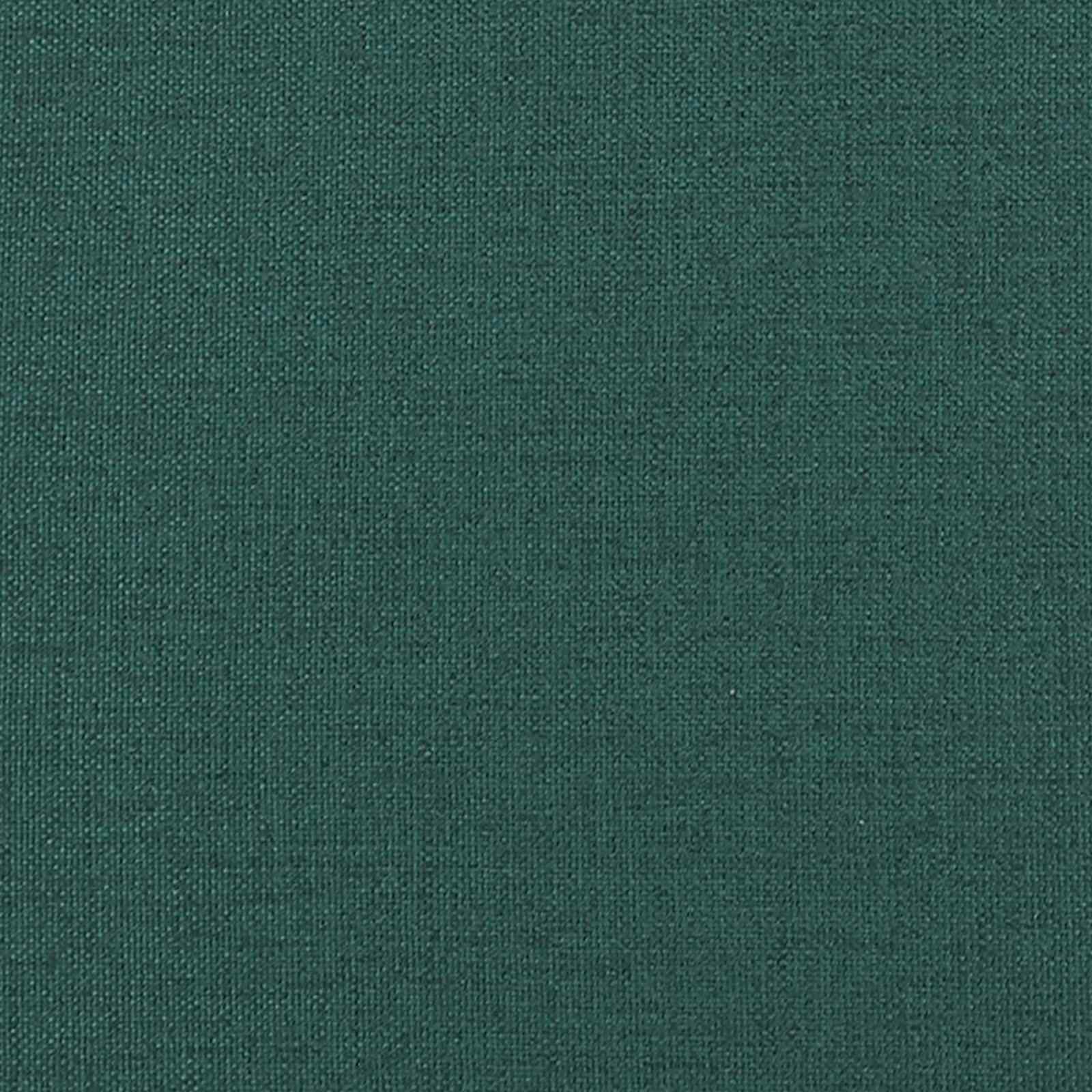 Cuscino per panchina 2 pz Tessuto Verde Scuro Profondità 35 cm