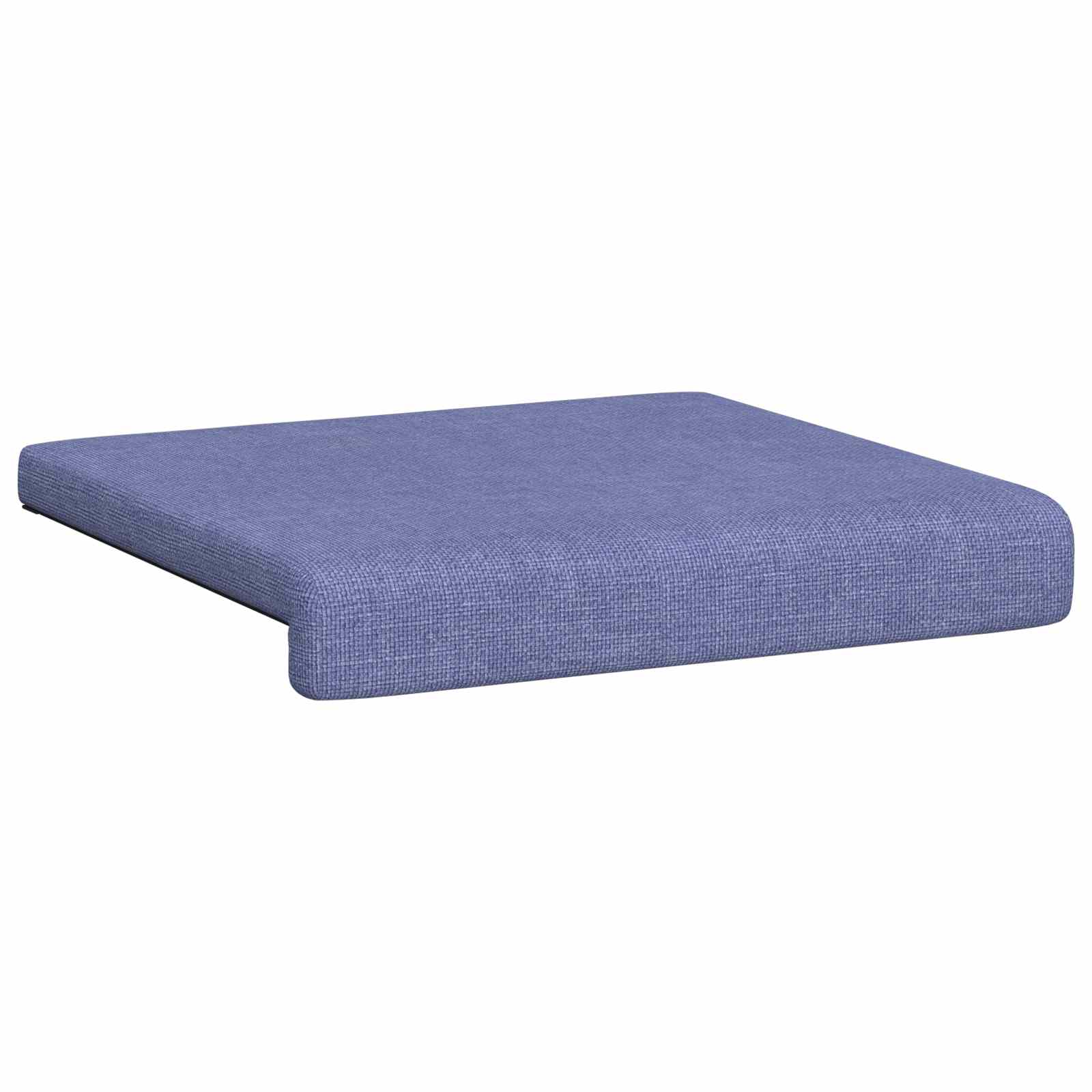 Cuscino per panchina 2 pz Tessuto Blu jeans Profondità 35 cm