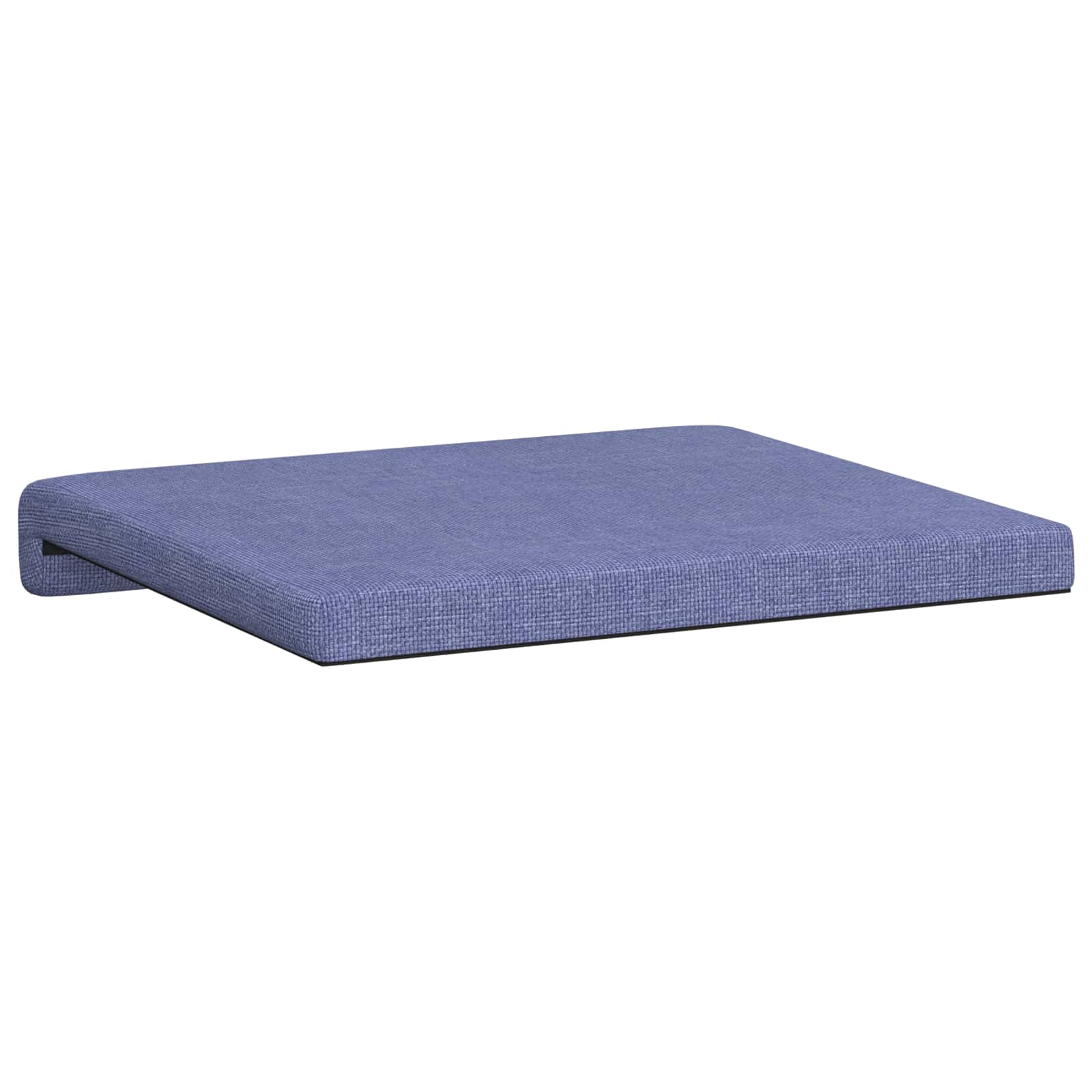 Cuscino per panchina 2 pz Tessuto Blu jeans Profondità 35 cm