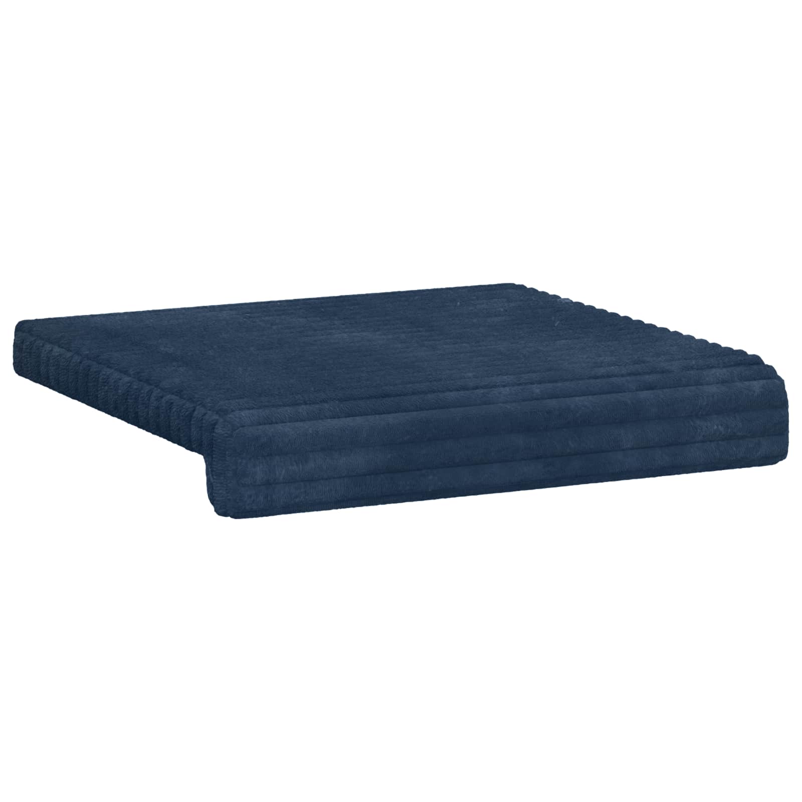 Cuscino per panchina 2 pz Corduroy Morbido Blu navy