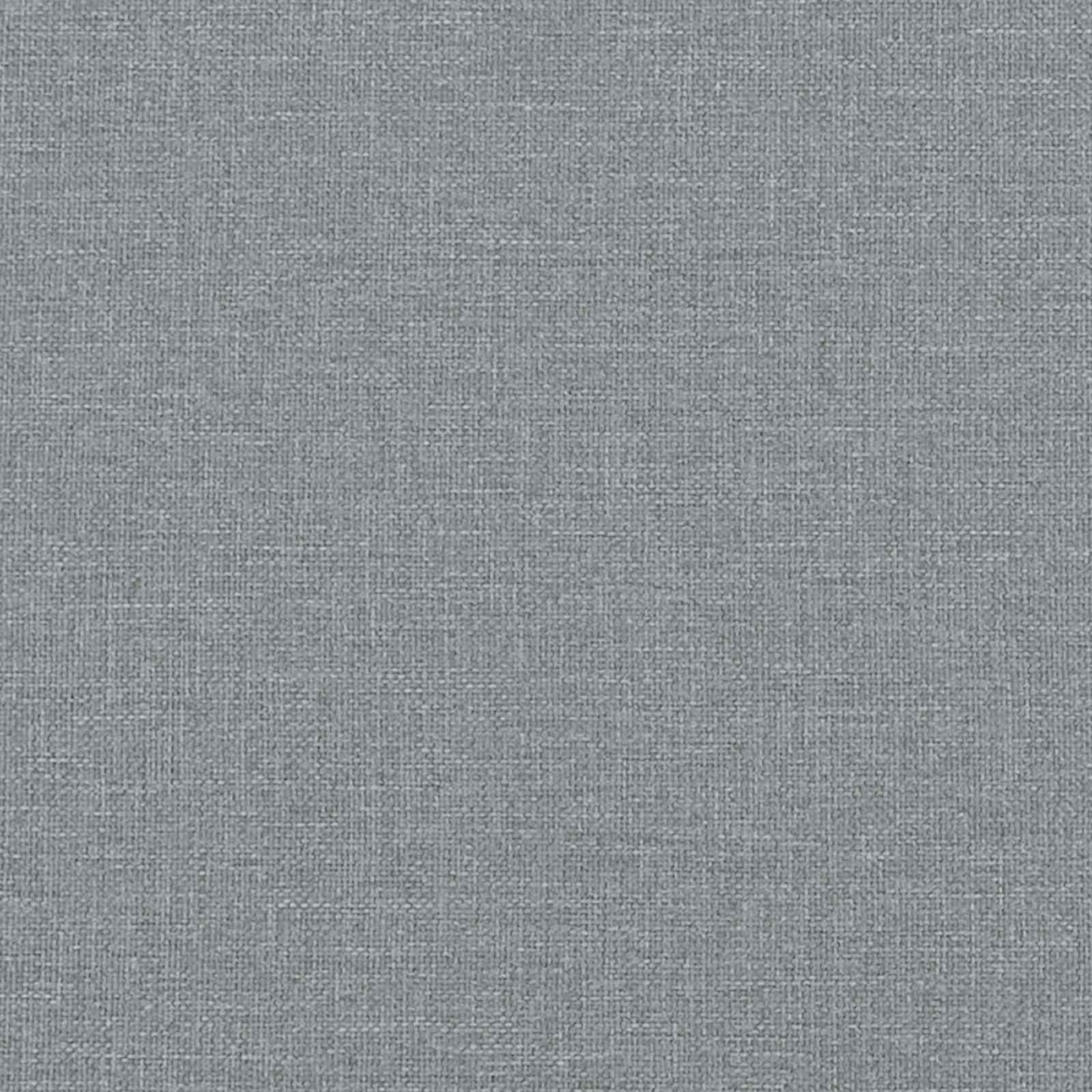 Cuscino per panchina 4 pz Tessuto Grigio Chiaro