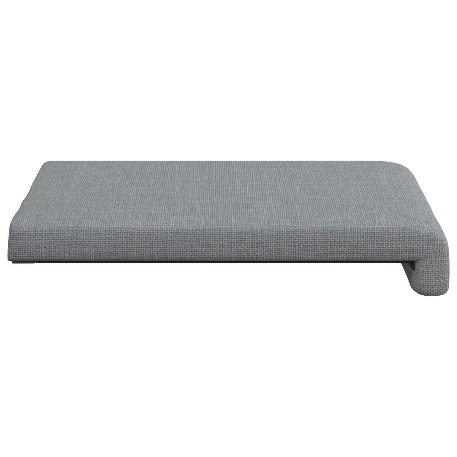 Cuscino per panchina 4 pz Tessuto Grigio Chiaro