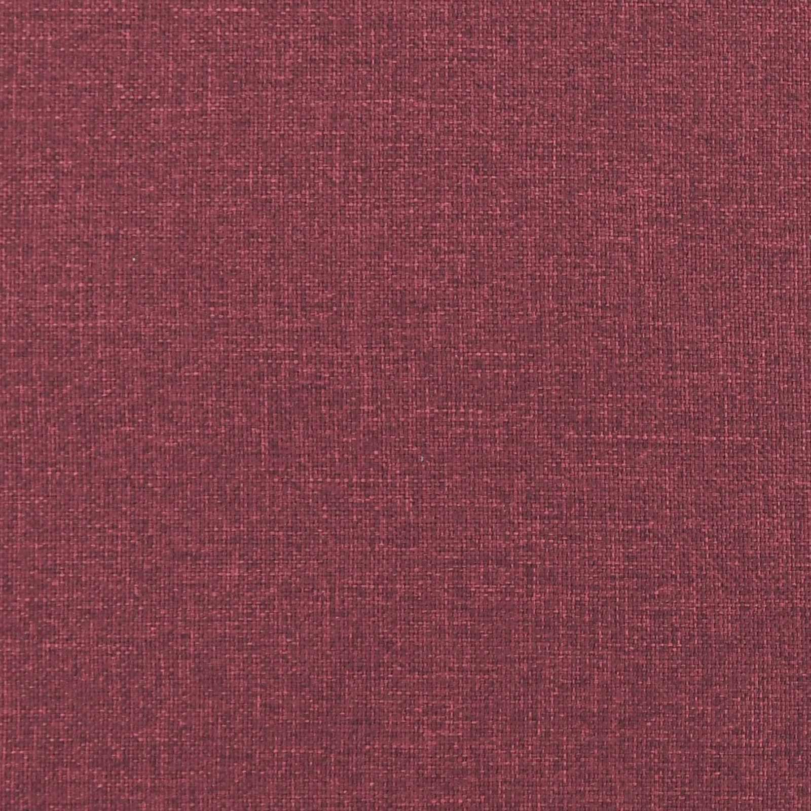 Cuscino per panchina 4 pz Tessuto Rosso Vino Profondità 35 cm