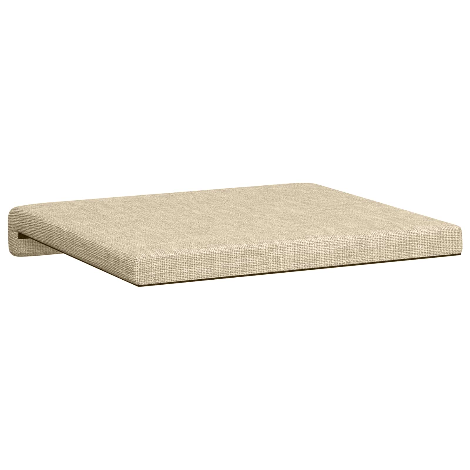 Cuscino per panchina 4 pz Tessuto Crema Profondità 35 cm
