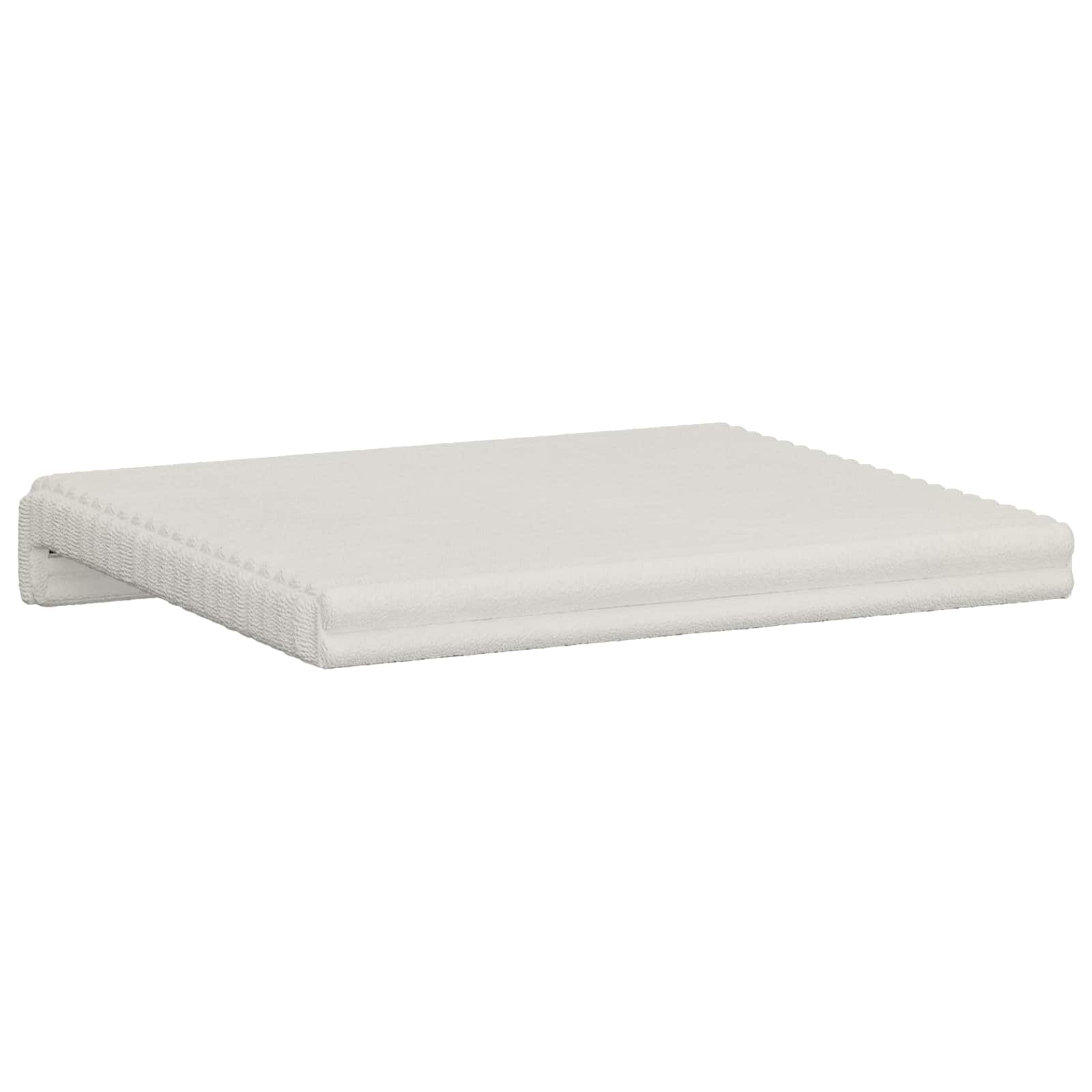 Cuscino per panchina 4 pz Corduroy Morbido Crema