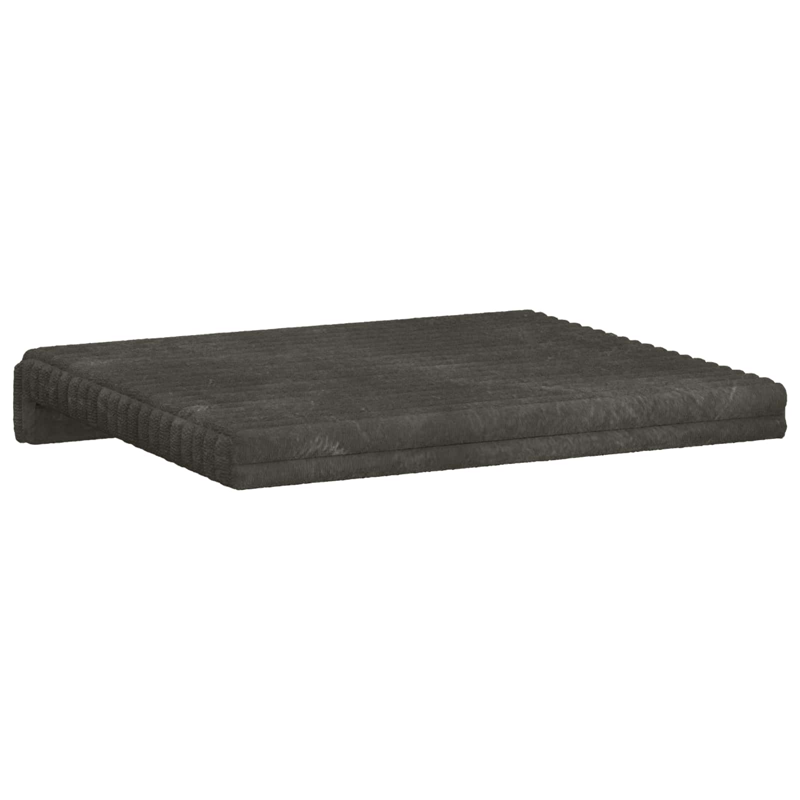 Cuscino per panchina 4 pz Corduroy Morbido Antracite