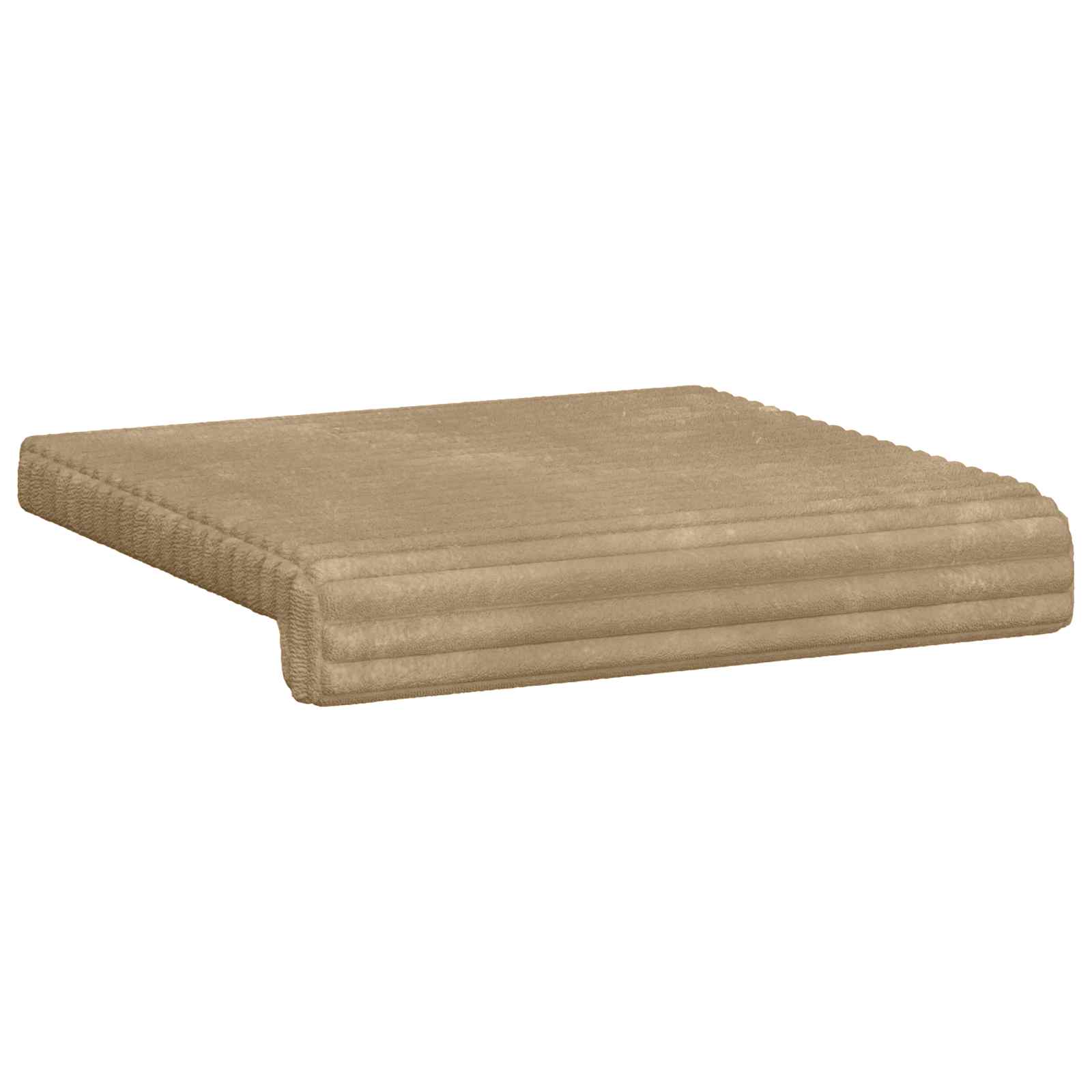 Cuscino per panchina 4 pz Corduroy Morbido Tortora