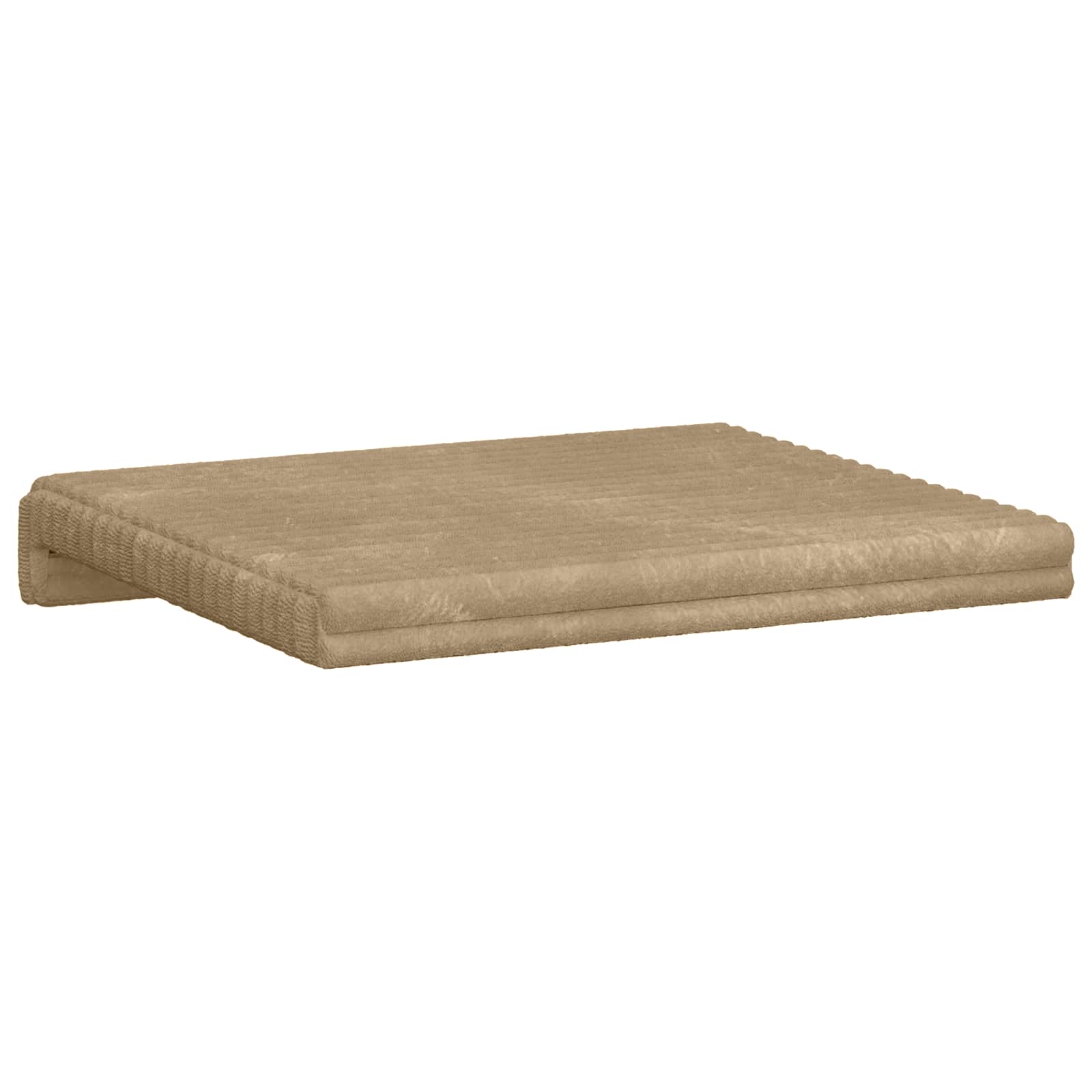 Cuscino per panchina 4 pz Corduroy Morbido Tortora