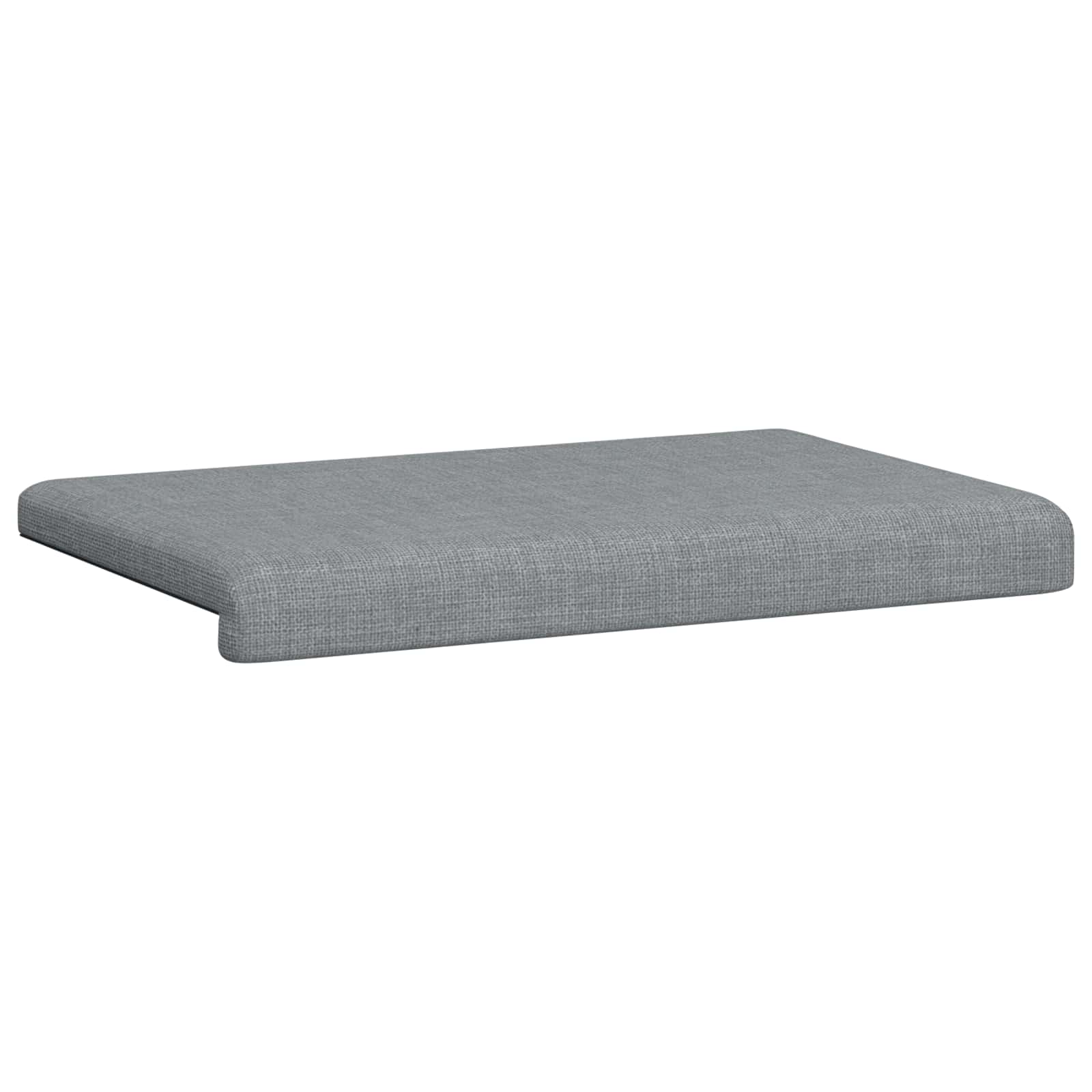 Cuscino per panchina Tessuto Grigio Chiaro Profondità 35 cm
