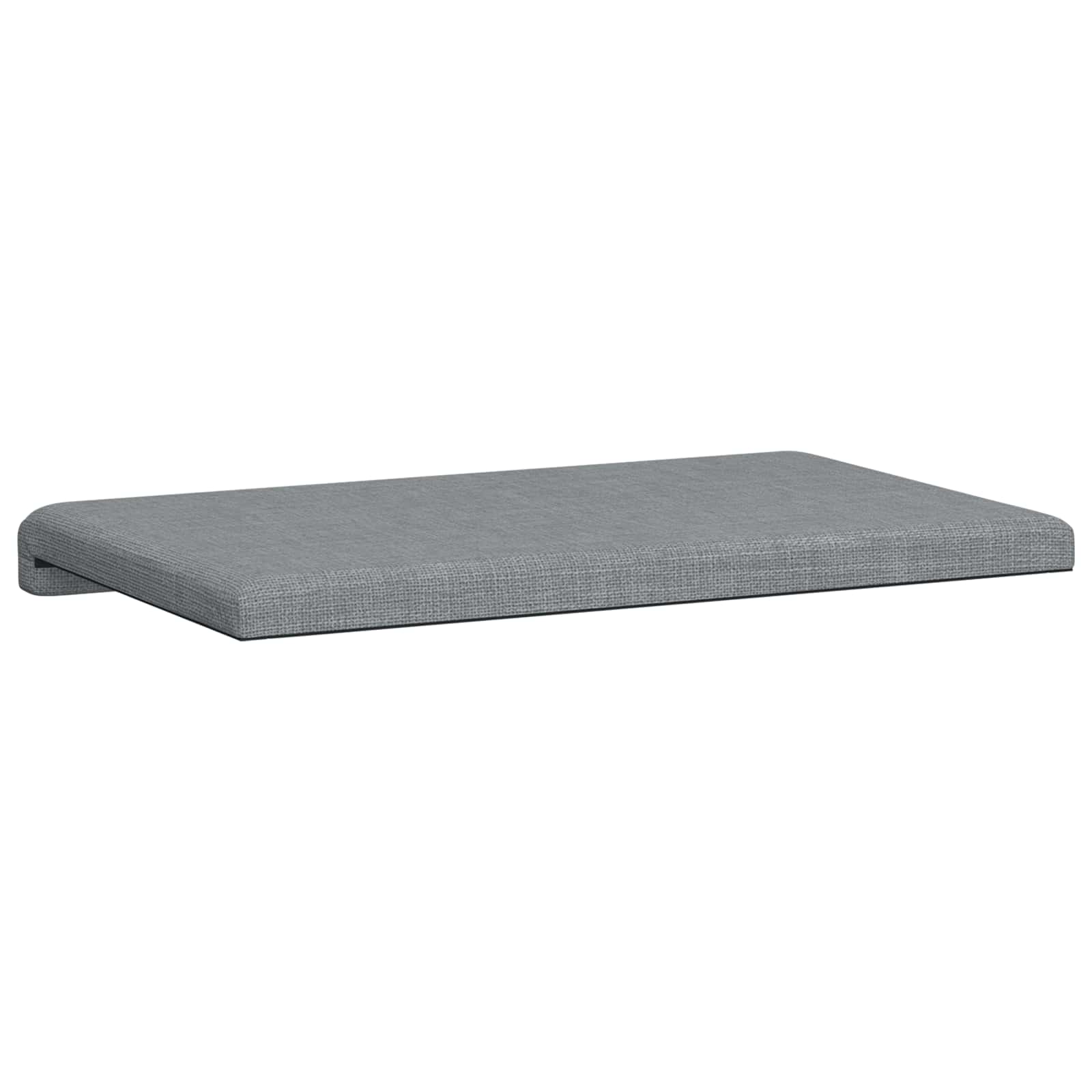 Cuscino per panchina Tessuto Grigio Chiaro Profondità 35 cm