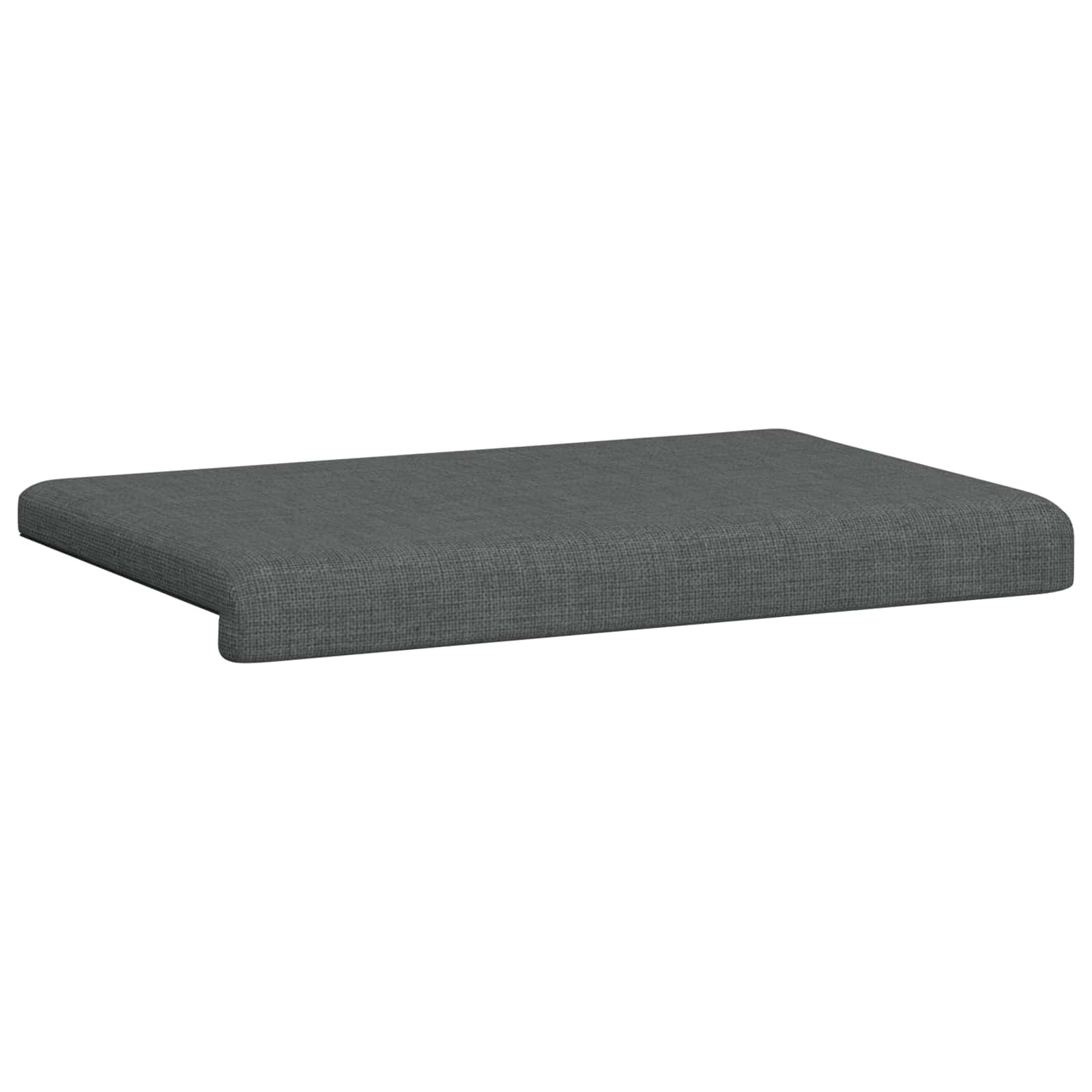 Cuscino per panchina Tessuto Grigio Scuro Profondità 35 cm