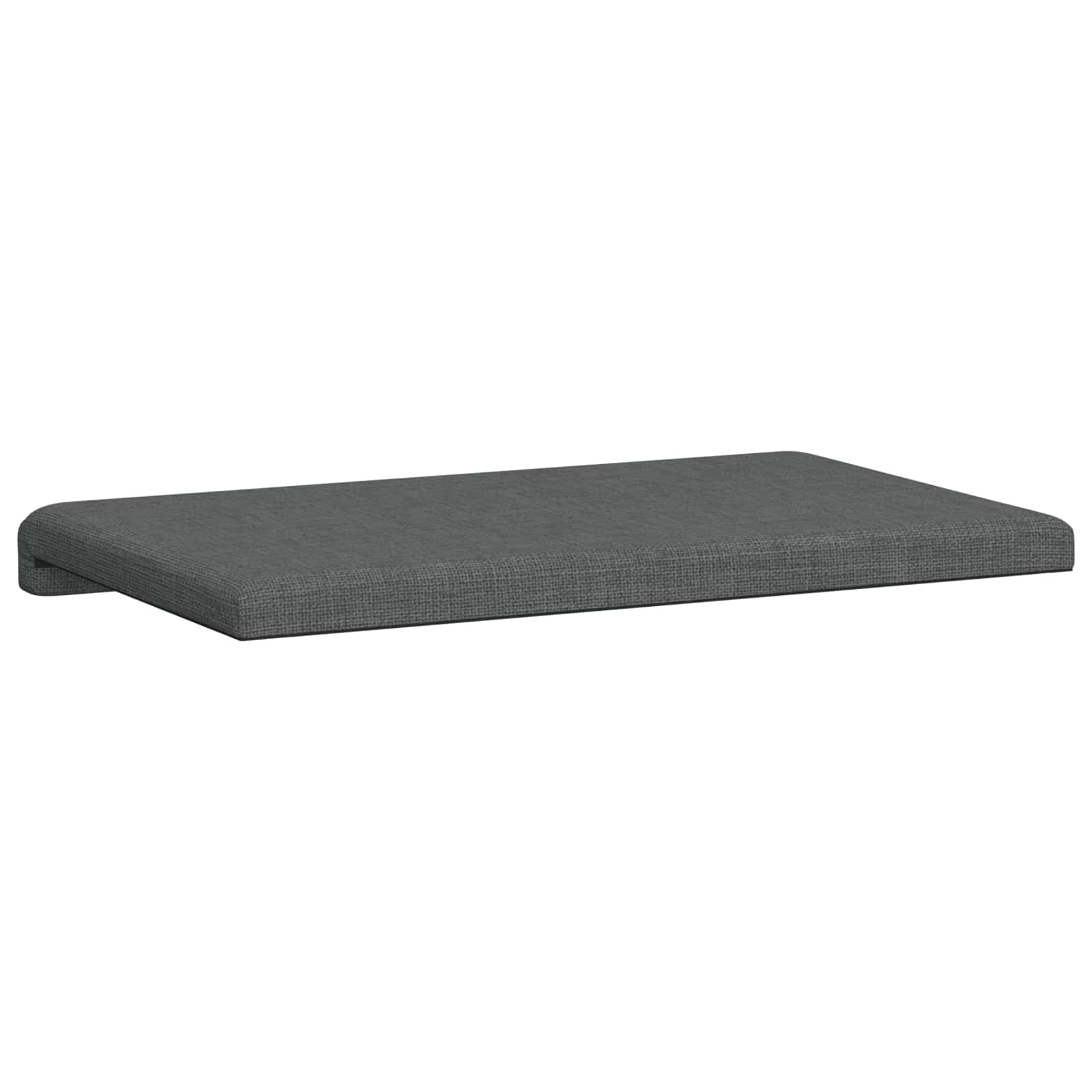 Cuscino per panchina Tessuto Grigio Scuro Profondità 35 cm