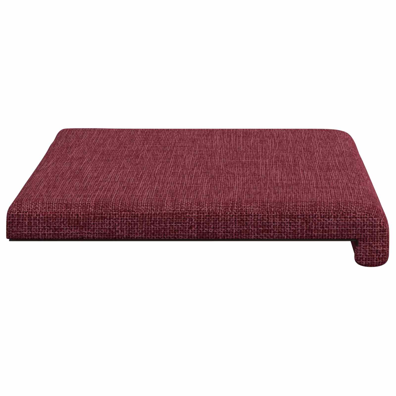 Cuscino per panchina Tessuto Rosso Vino Profondità 35 cm
