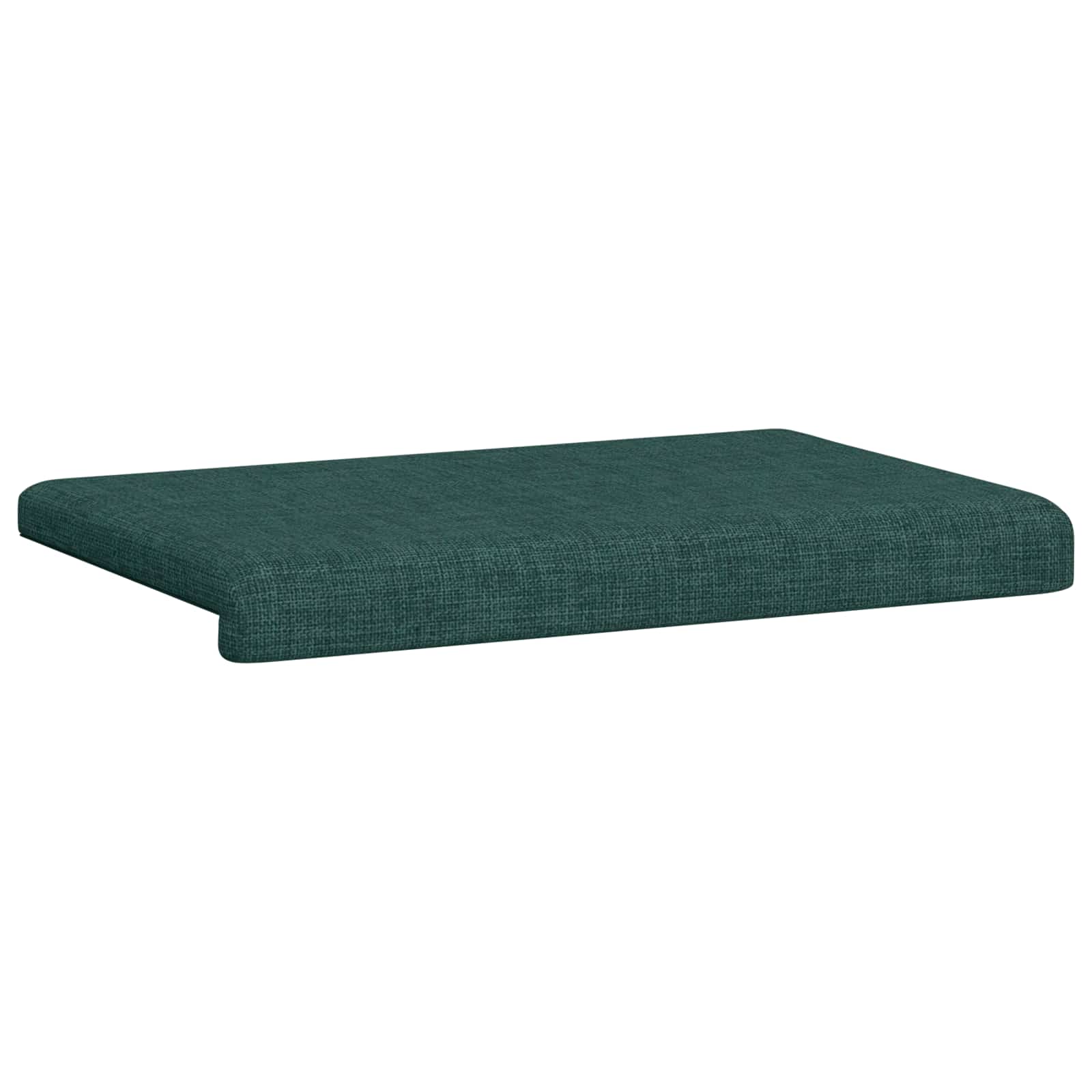Cuscino per panchina Tessuto Verde Scuro Profondità 35 cm