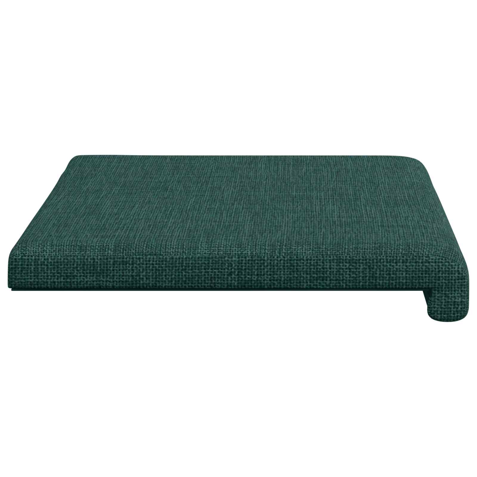 Cuscino per panchina Tessuto Verde Scuro Profondità 35 cm
