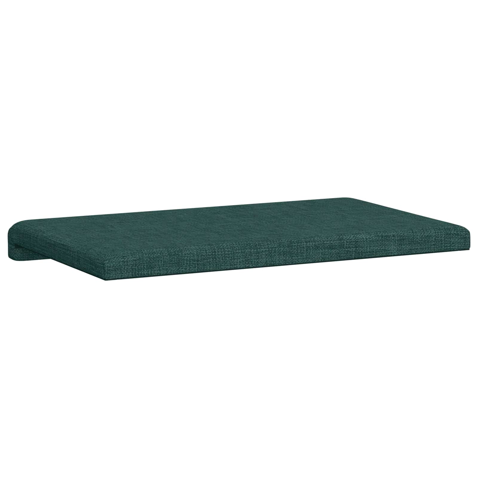 Cuscino per panchina Tessuto Verde Scuro Profondità 35 cm