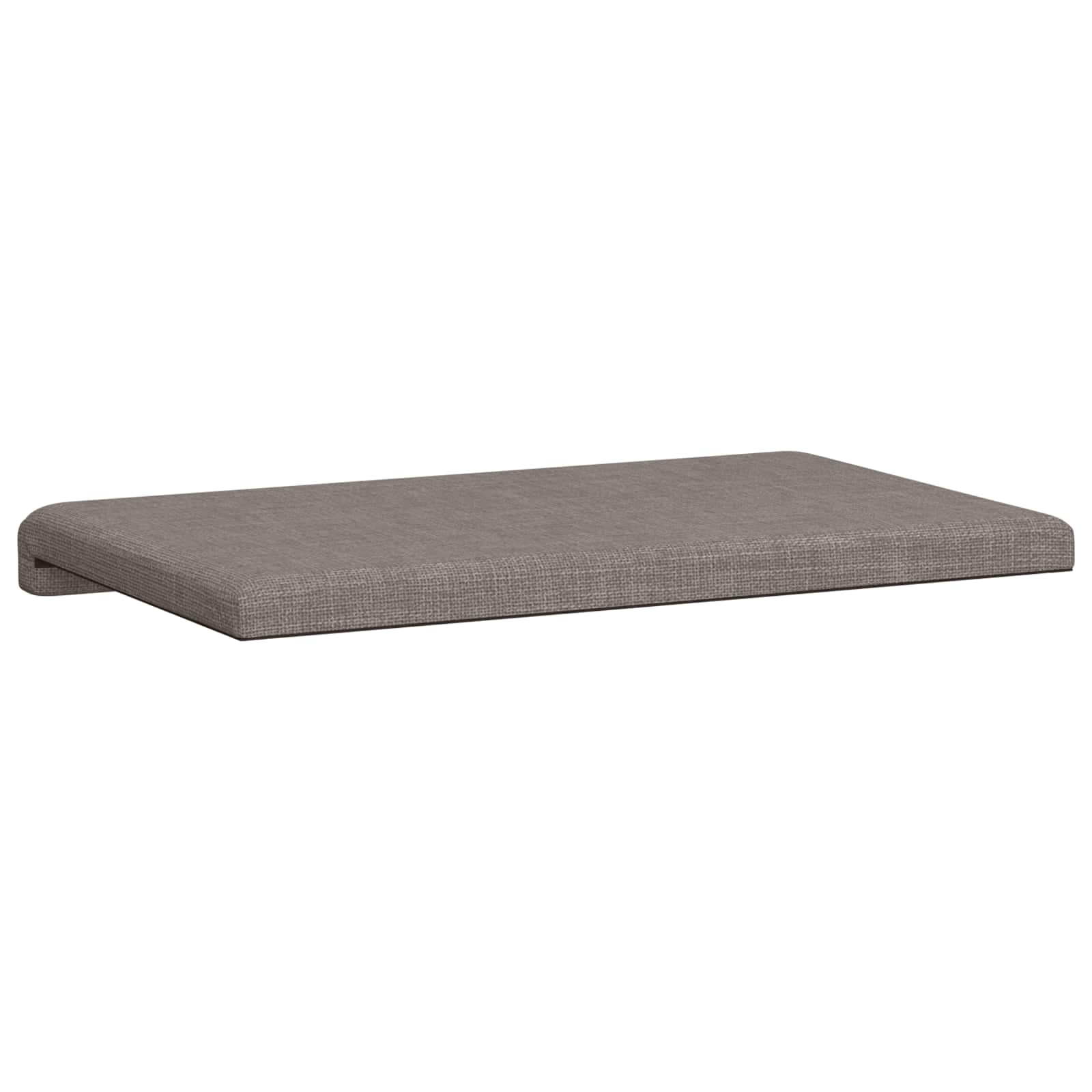 Cuscino per panchina Tessuto Tortora Profondità 35 cm