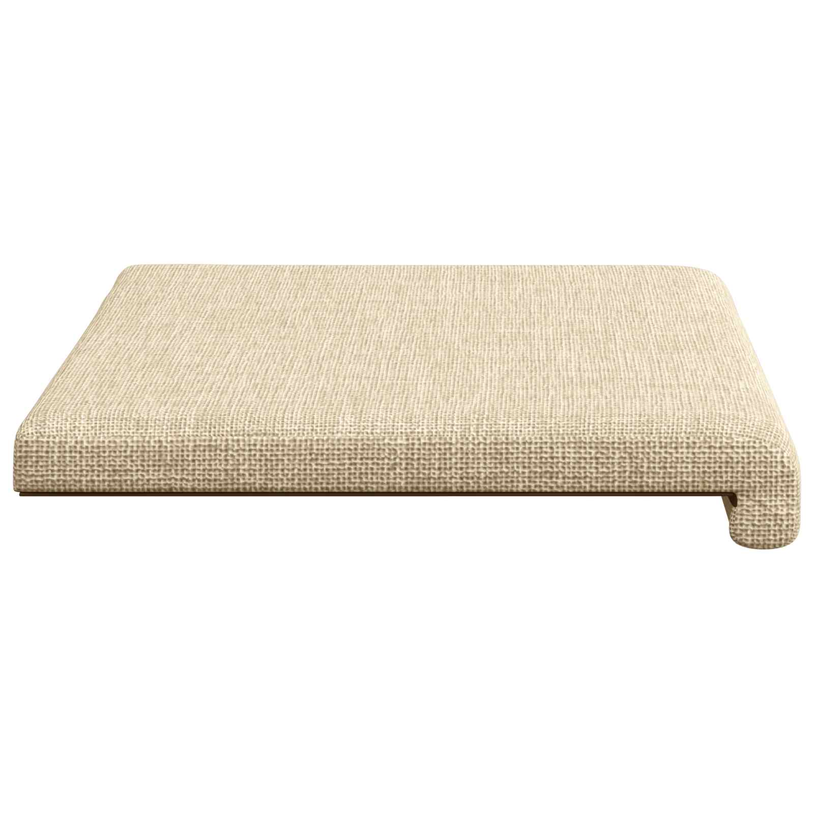 Cuscino per panchina Tessuto Crema Profondità 35 cm