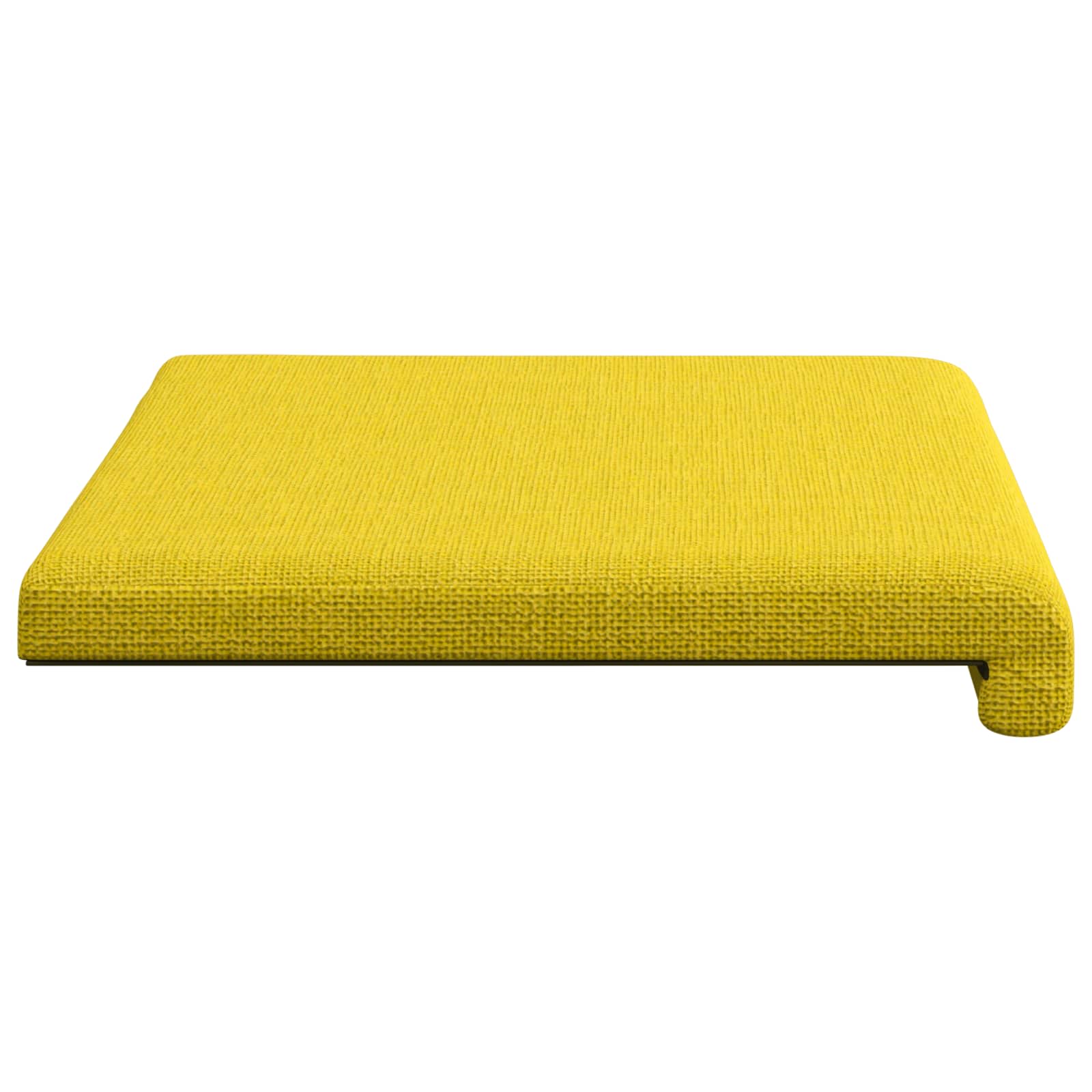 Cuscino per panchina Tessuto Giallo Chiaro Profondità 35 cm