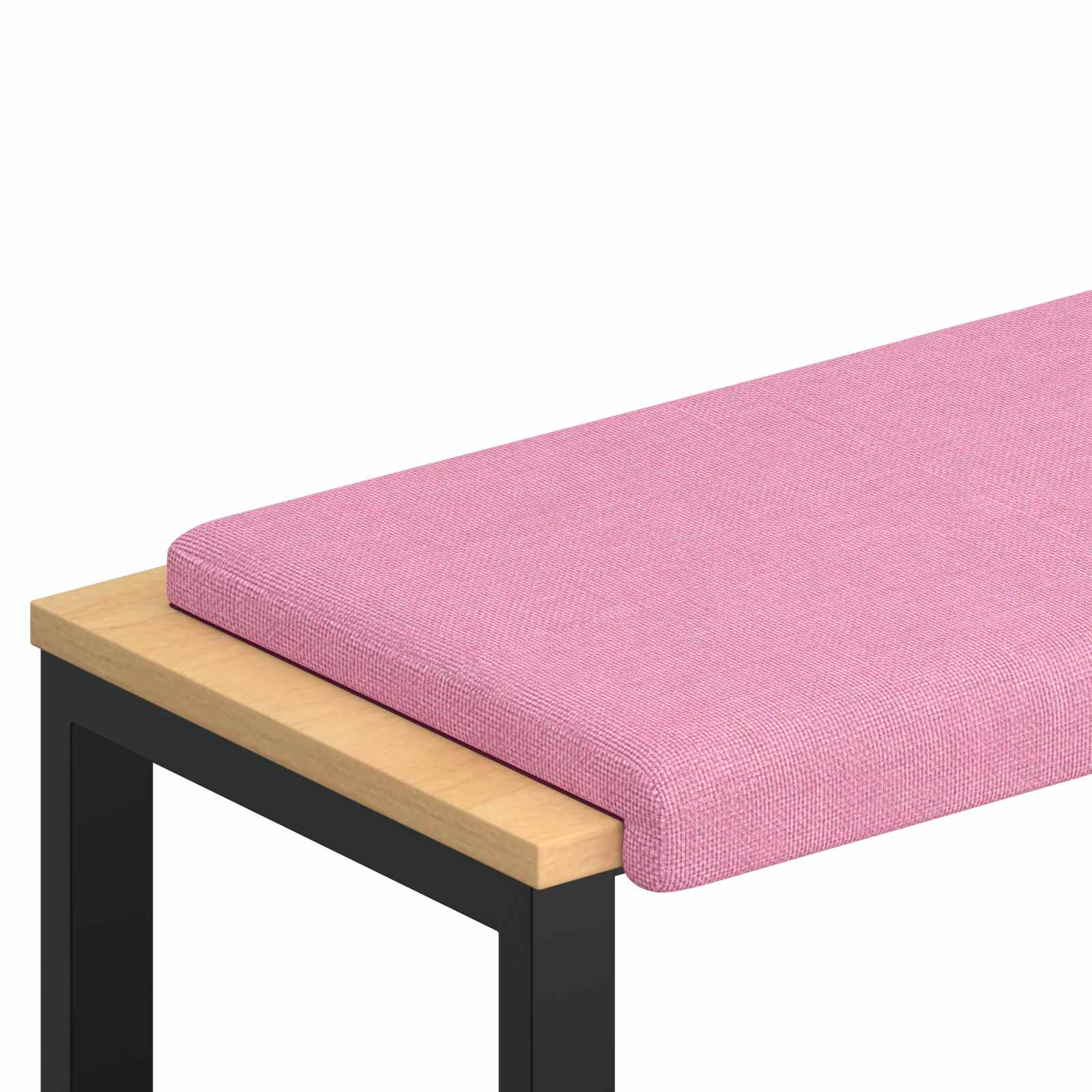 Cuscino per panchina Tessuto Rosa Profondità 35 cm