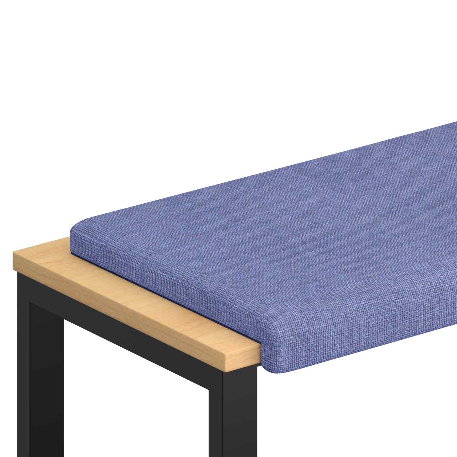 Cuscino per panchina Tessuto Blu jeans Profondità 35 cm